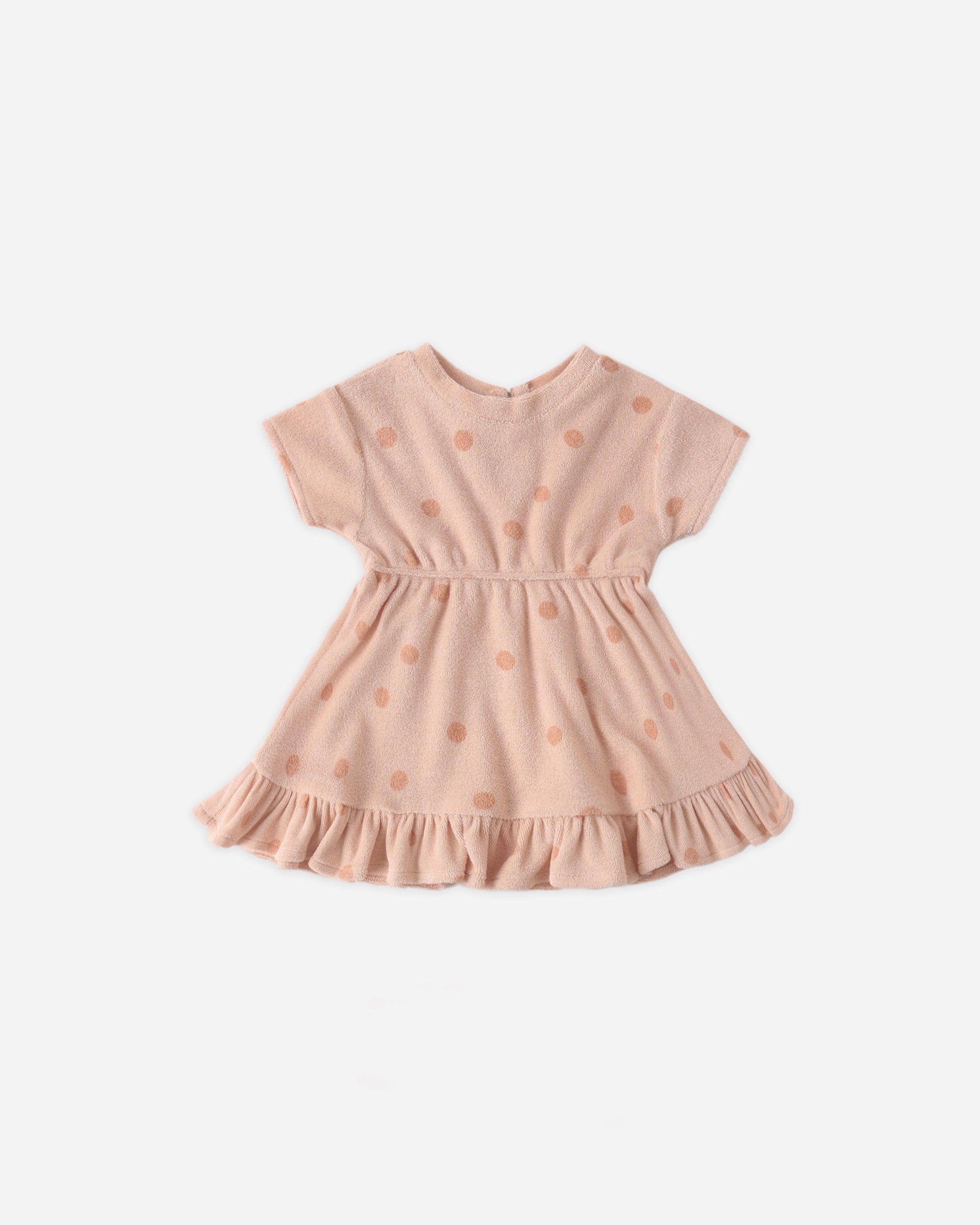 Terry Dress Polka Dot - Rylee + Cru | Kids Clothes | Trendy Baby Clothes | Modern Infant Outfits |