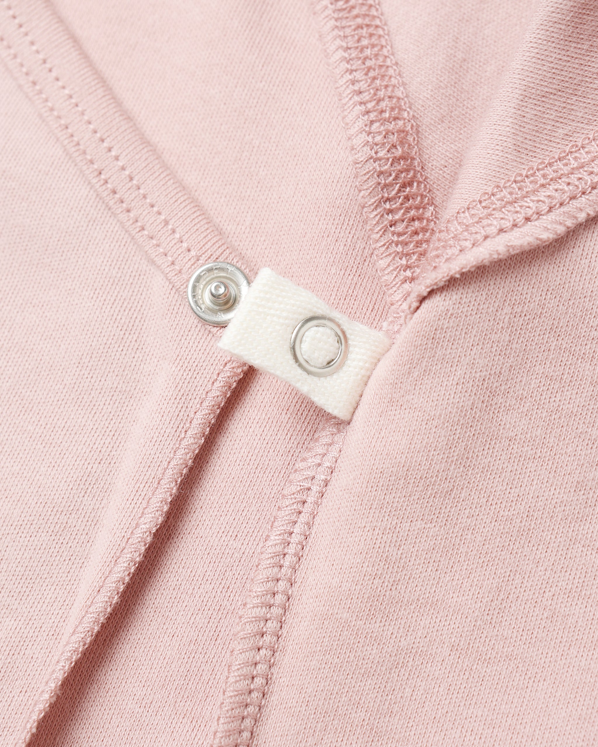 Ensemble haut cache-cœur et pantalon à pieds || Rose