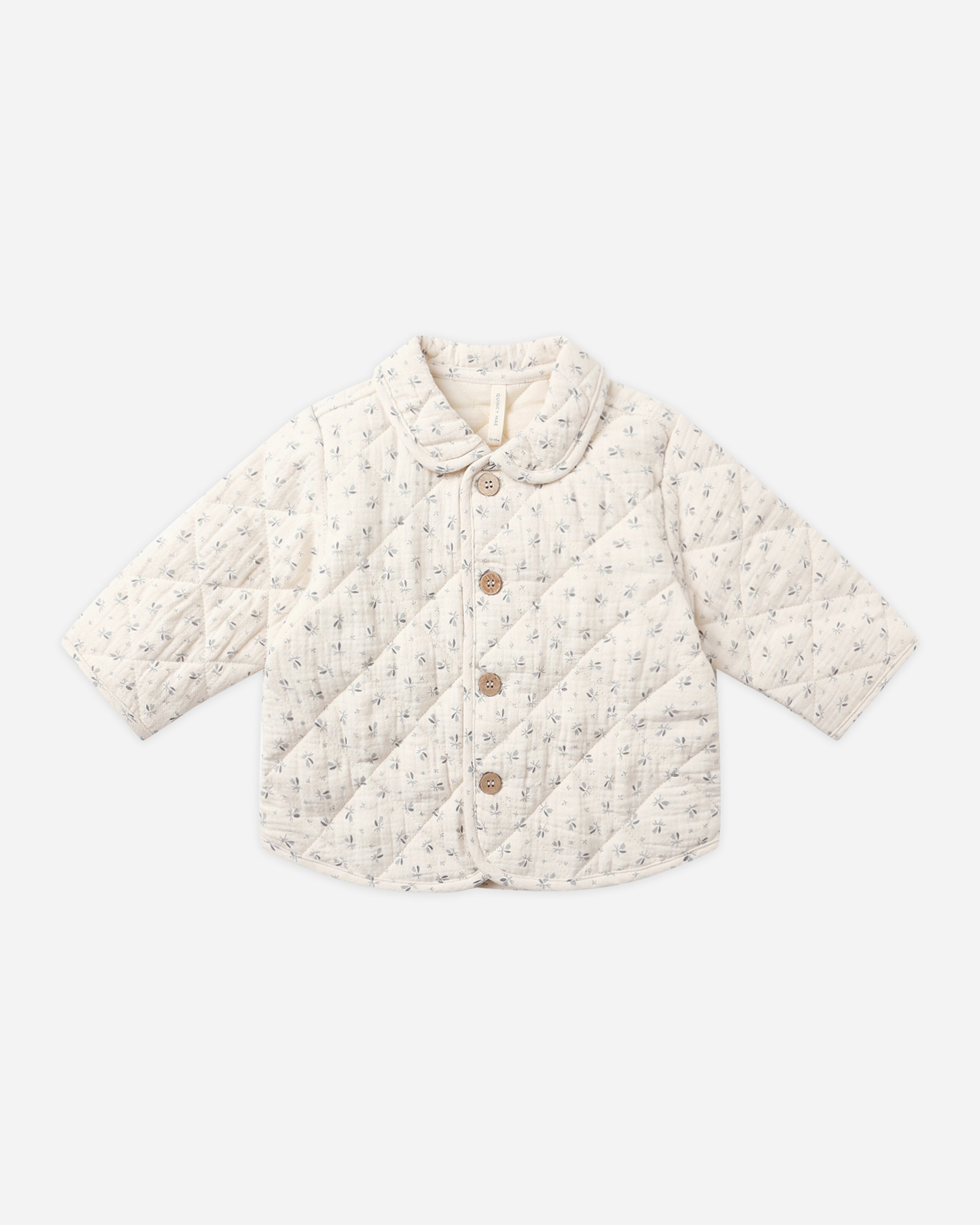 Quilted Jacket || Bluebell