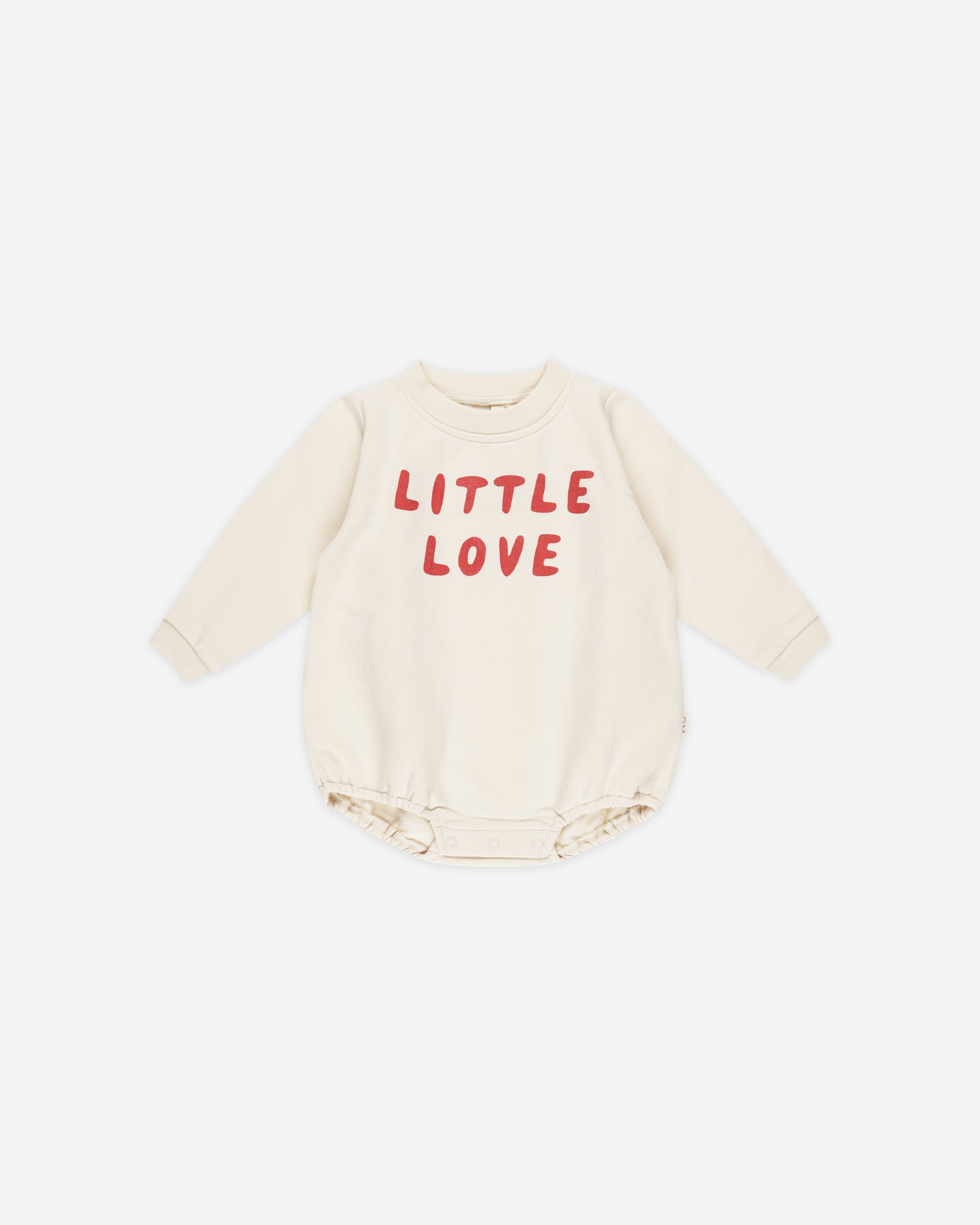 Crewneck Bubble Romper || Little Love