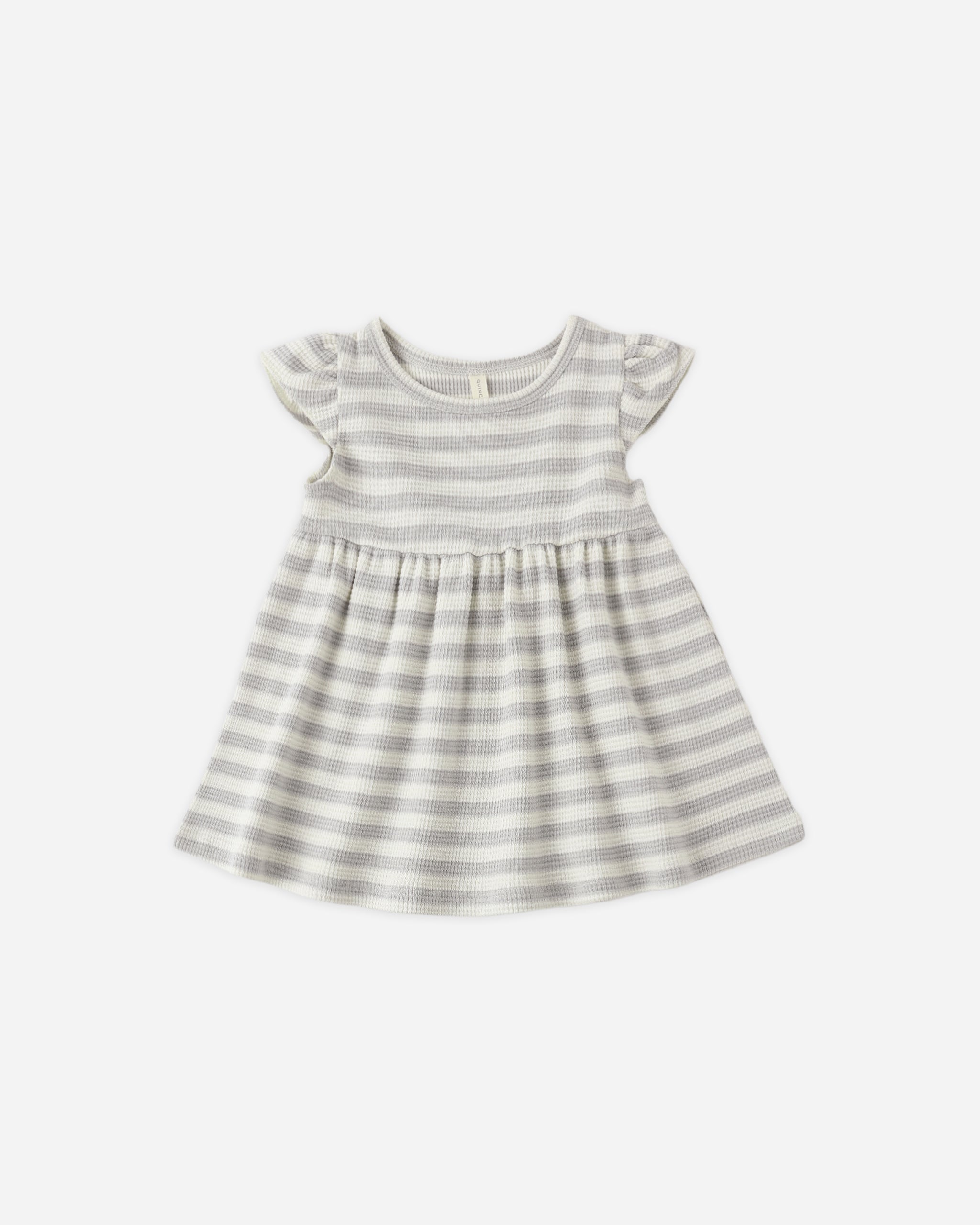 Flutter Sleeve Dress Sky Stripe - Rylee + Cru | Kids Clothes | Trendy Baby Clothes | Modern Infant Outfits |