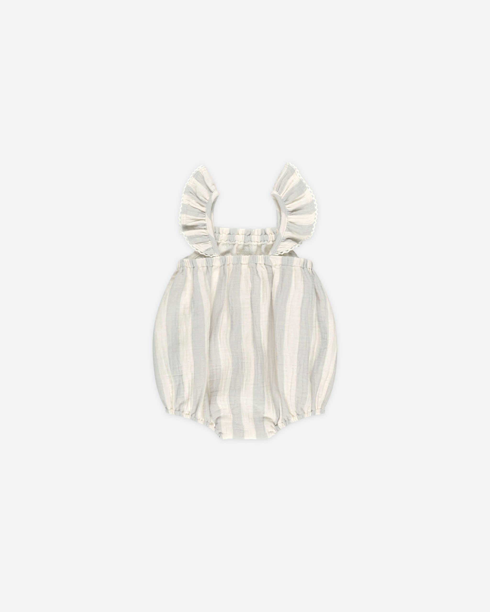 -Bonnie Romper || Sky Stripe-