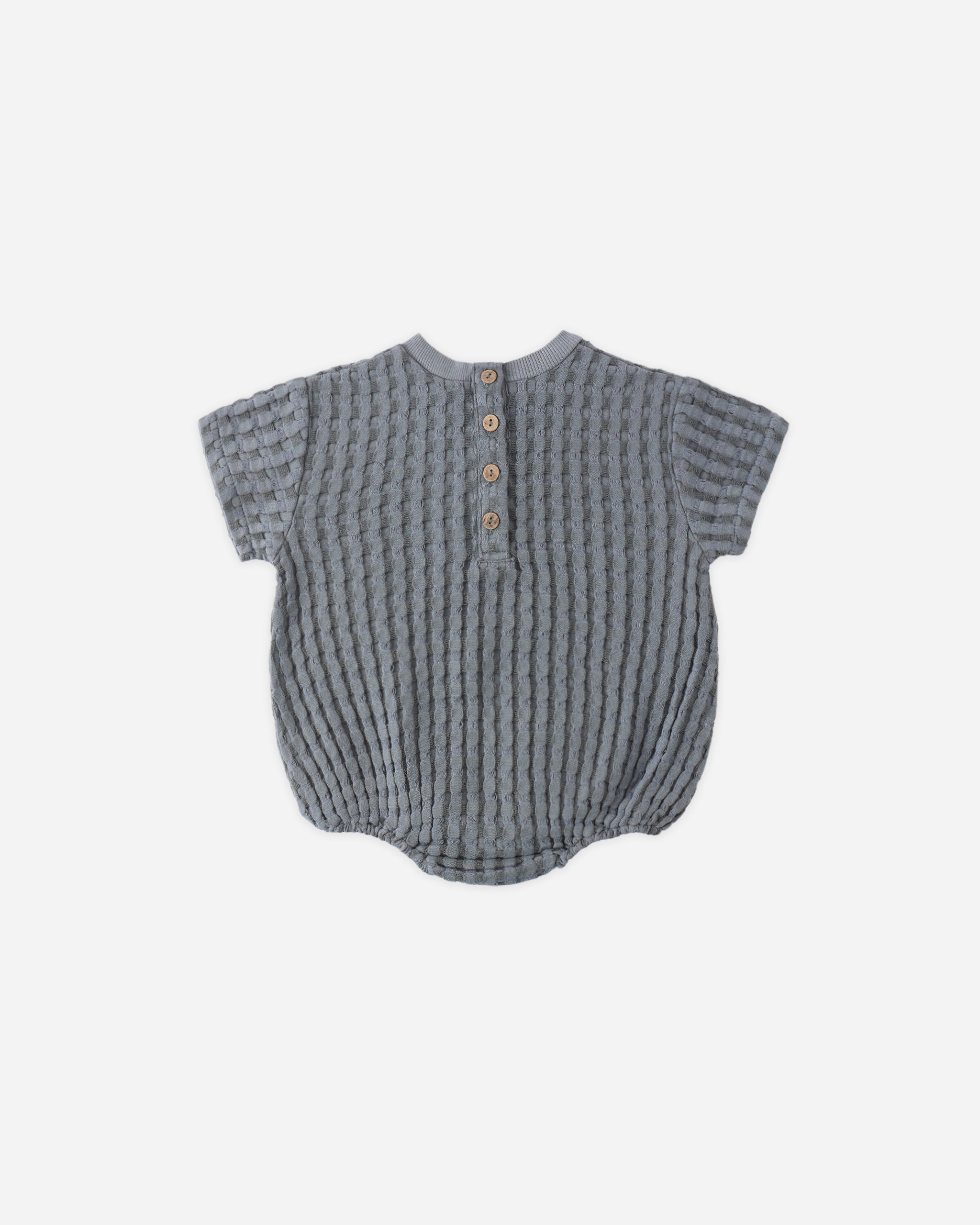 Relaxed Bubble Romper Ocean - Rylee + Cru | Kids Clothes | Trendy Baby Clothes | Modern Infant Outfits |