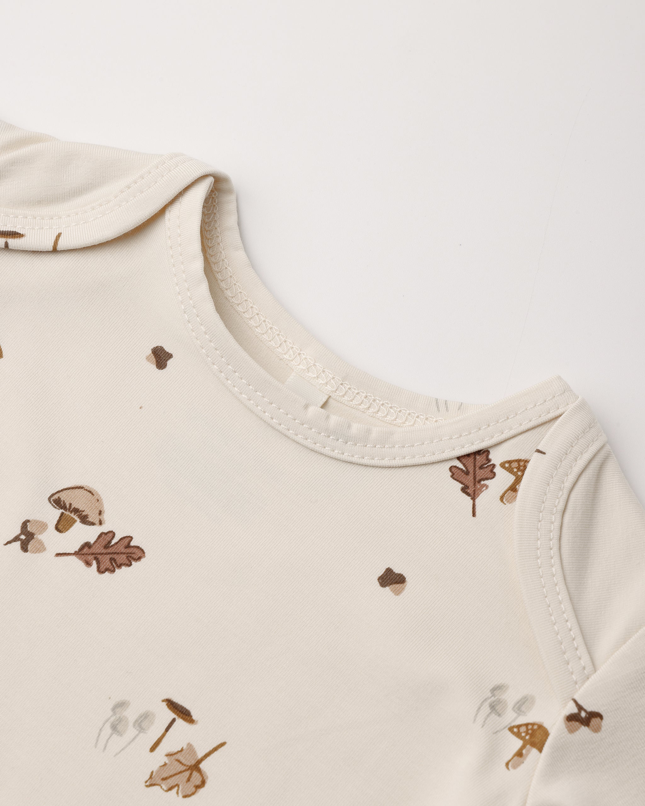 Bamboo Baby Gown + Hat Set Woodland - Rylee + Cru | Kids Clothes | Trendy Baby Clothes | Modern Infant Outfits |