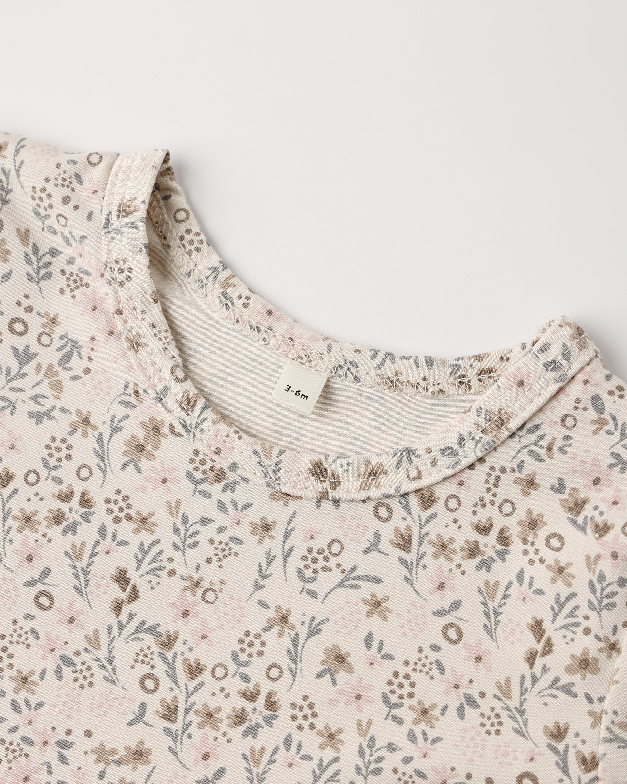 Bamboo Pajama Set Bloom - Rylee + Cru | Kids Clothes | Trendy Baby Clothes | Modern Infant Outfits |