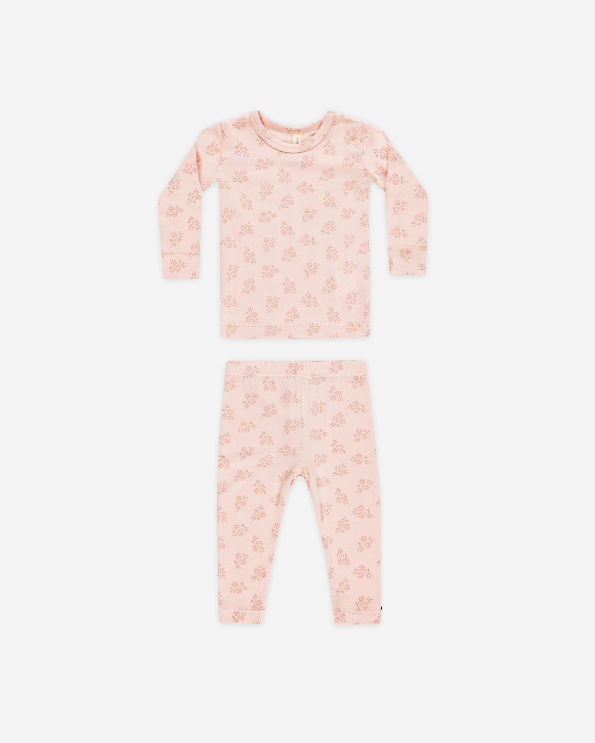 Modal Pajama Set || Pink Blossom - Rylee + Cru | Kids Clothes | Trendy Baby Clothes | Modern Infant Outfits |