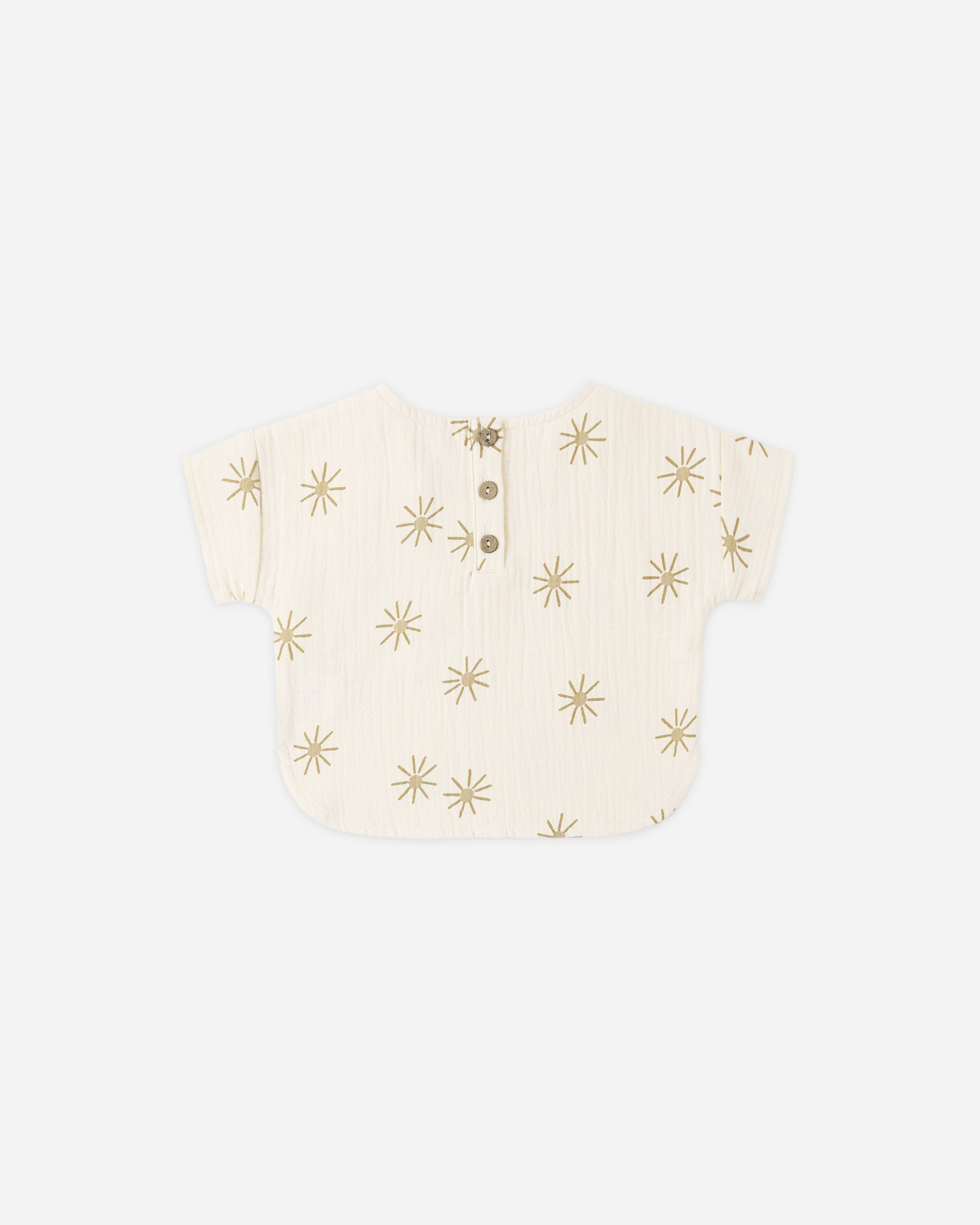 Woven Boxy Top Sunburst - Rylee + Cru | Kids Clothes | Trendy Baby Clothes | Modern Infant Outfits |