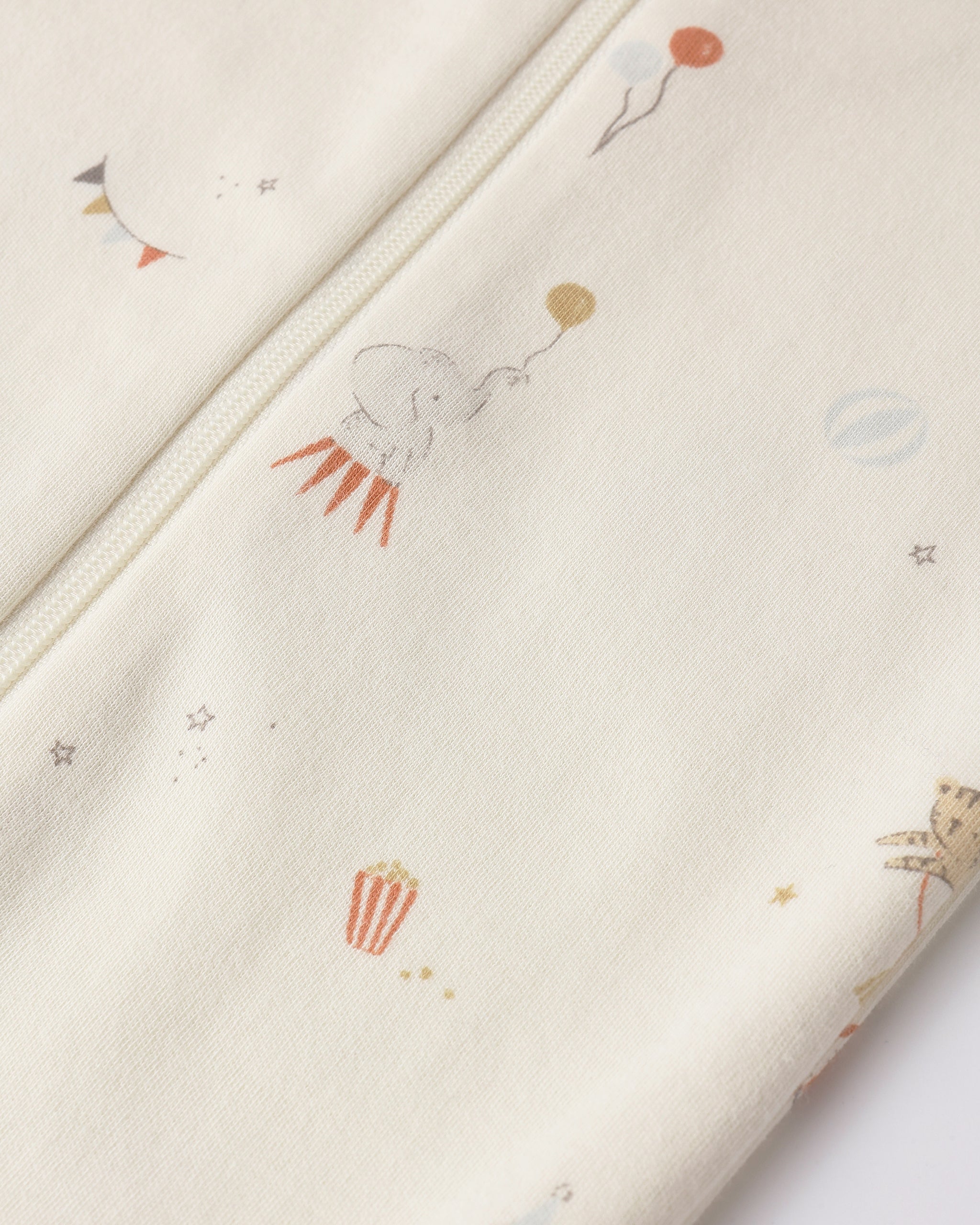 Zip Longsleeve Sleeper Footie Carnival - Rylee + Cru | Kids Clothes | Trendy Baby Clothes | Modern Infant Outfits |