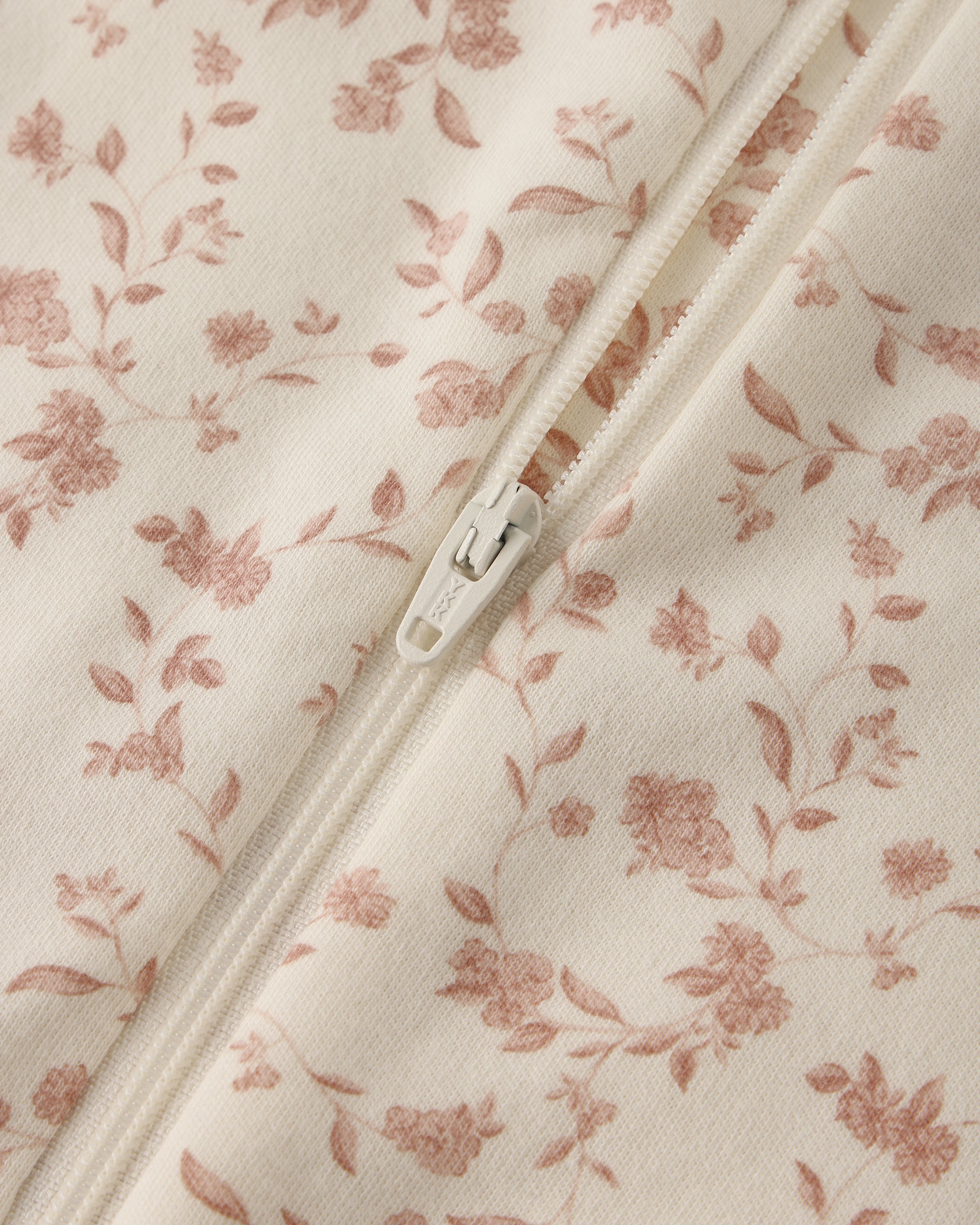Zip Long Sleeve Sleeper Footie || French Garden