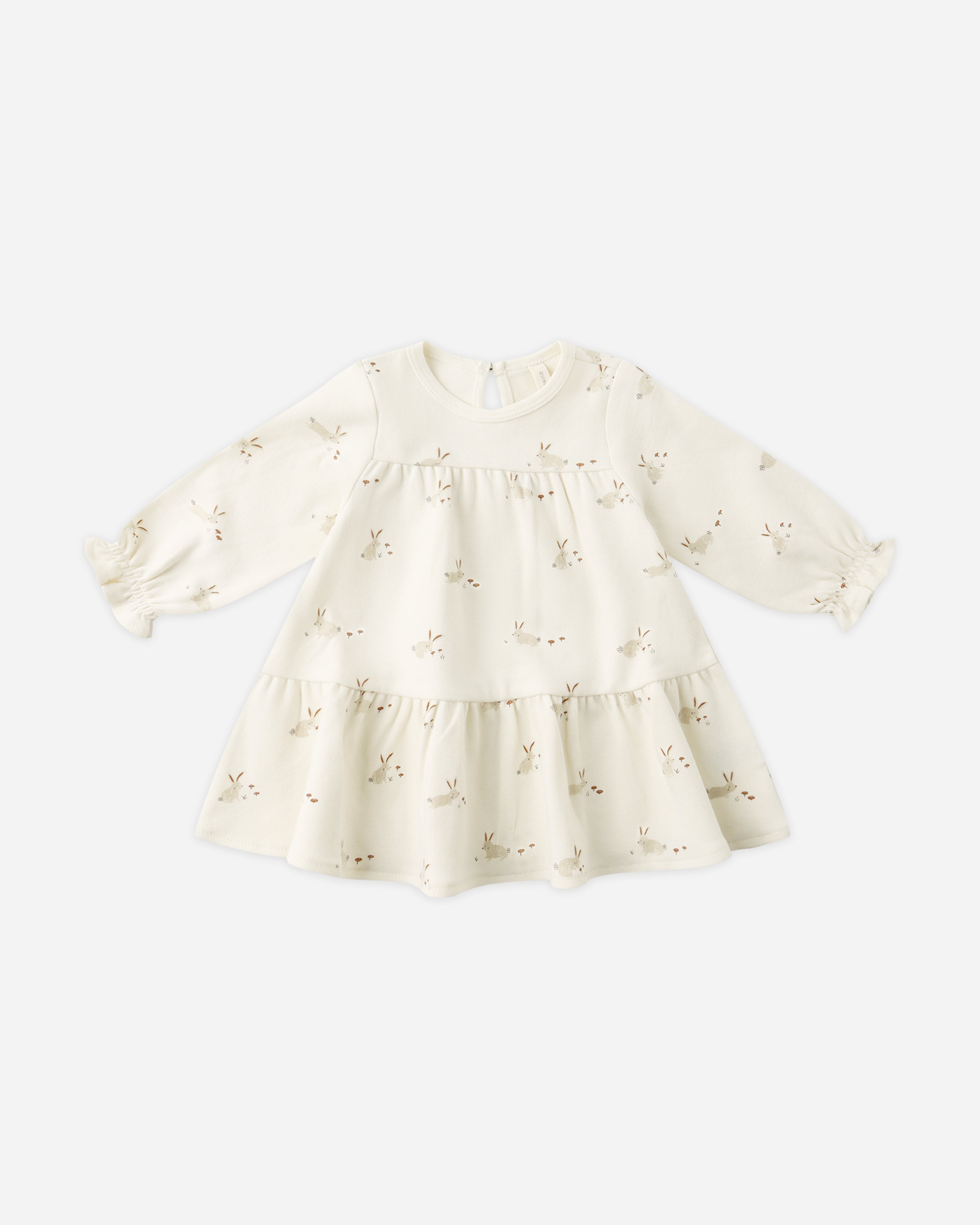 Robe en jersey à volants || Lapins