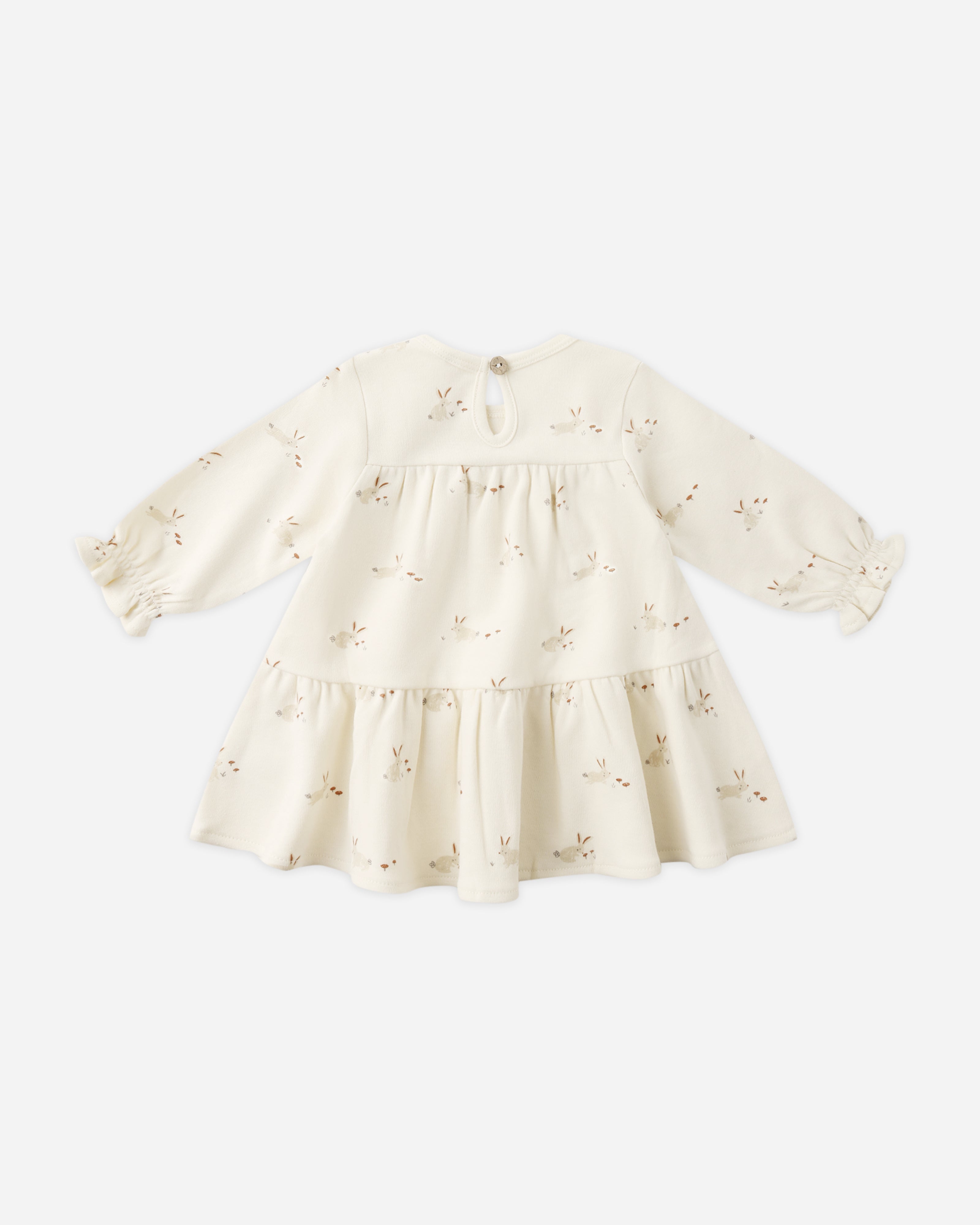 Robe en jersey à volants || Lapins