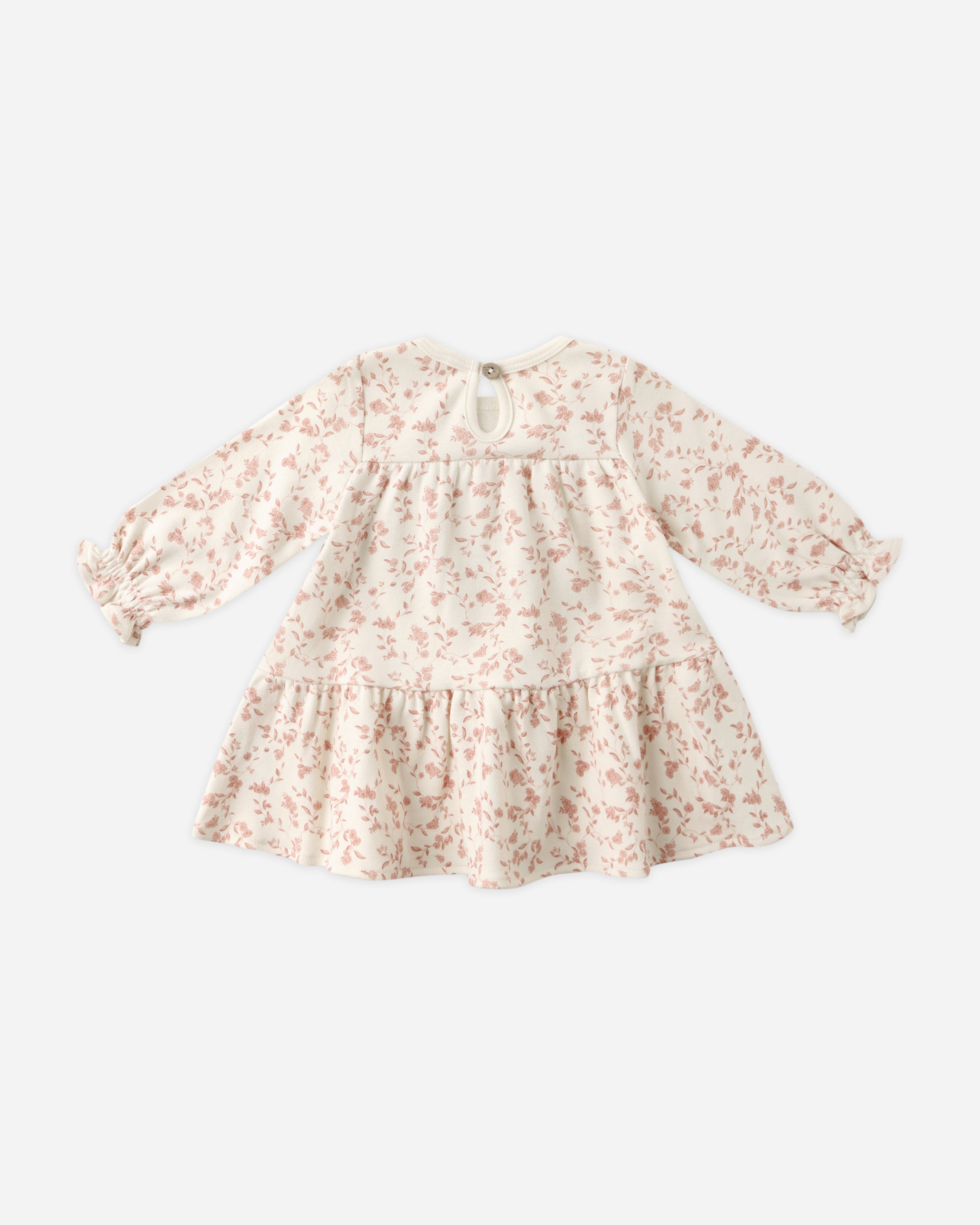 Robe en jersey à volants || Jardin à la française