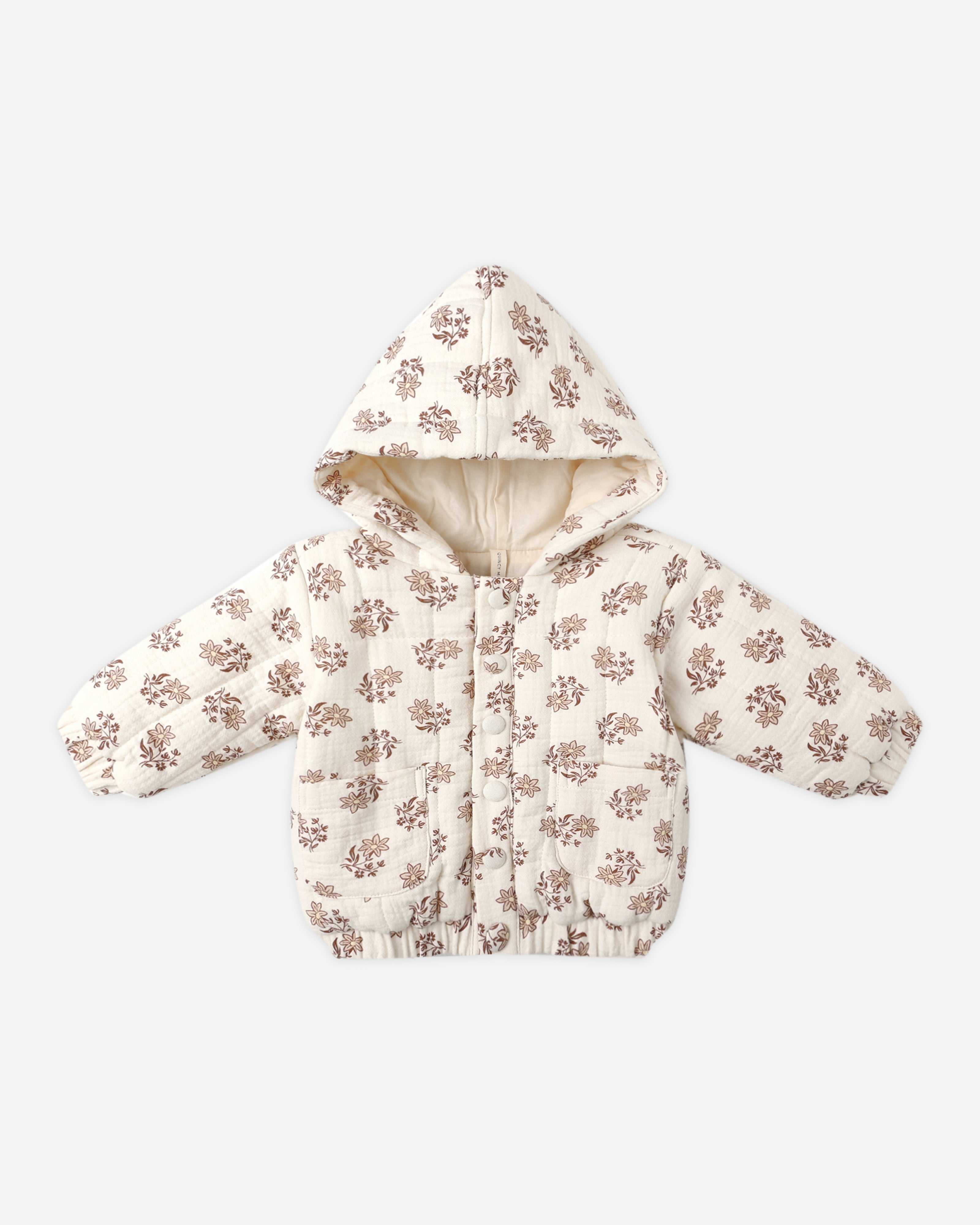 Hooded Woven Jacket || Daylily