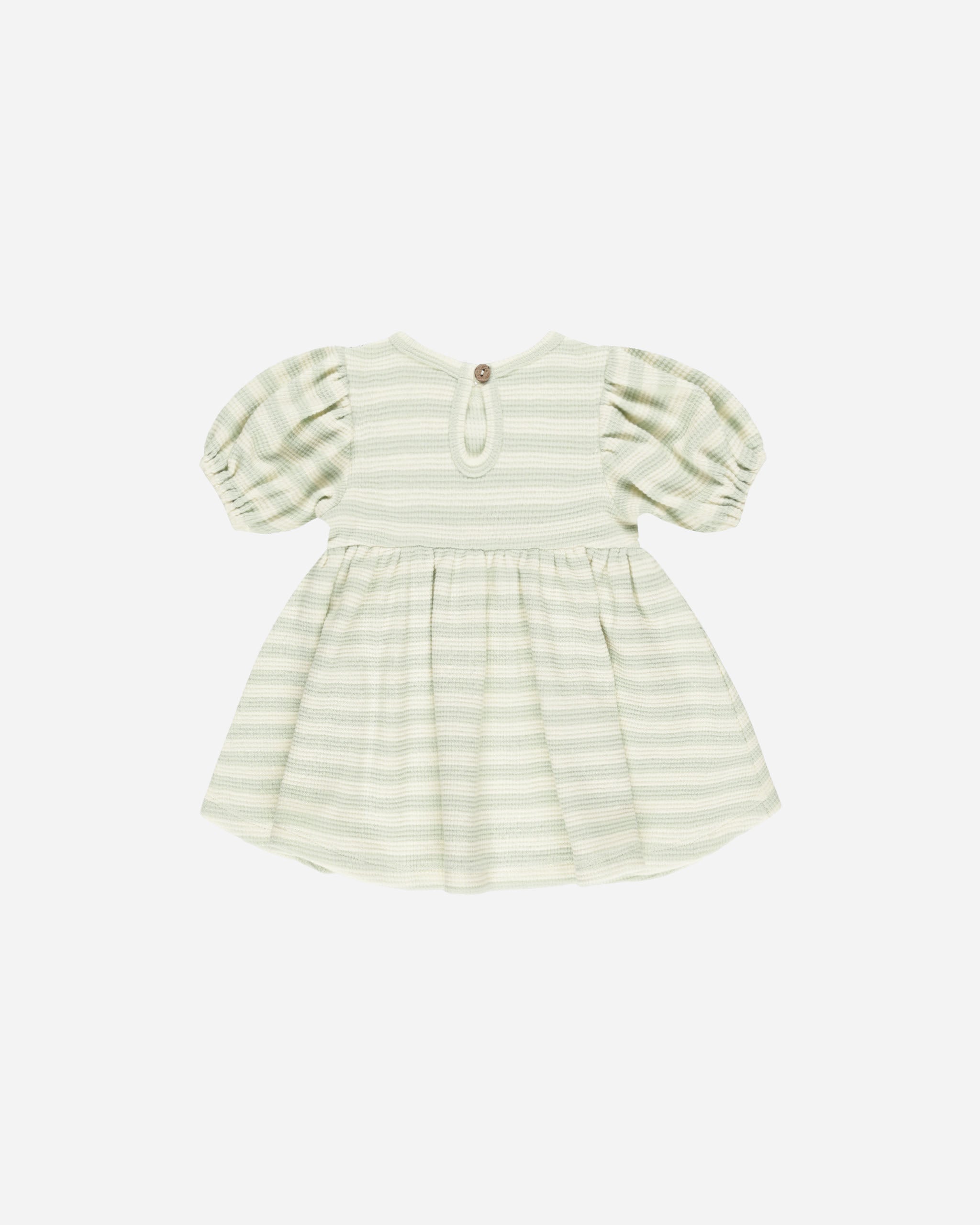 -Darla Dress || Mint Stripe-