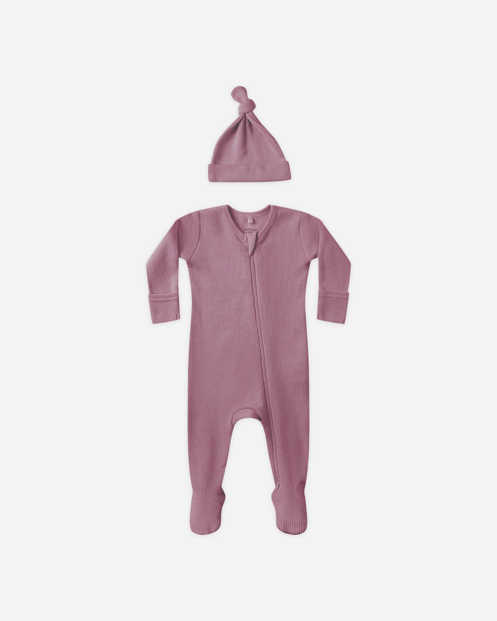 Waffle Sleep Set || Mulberry