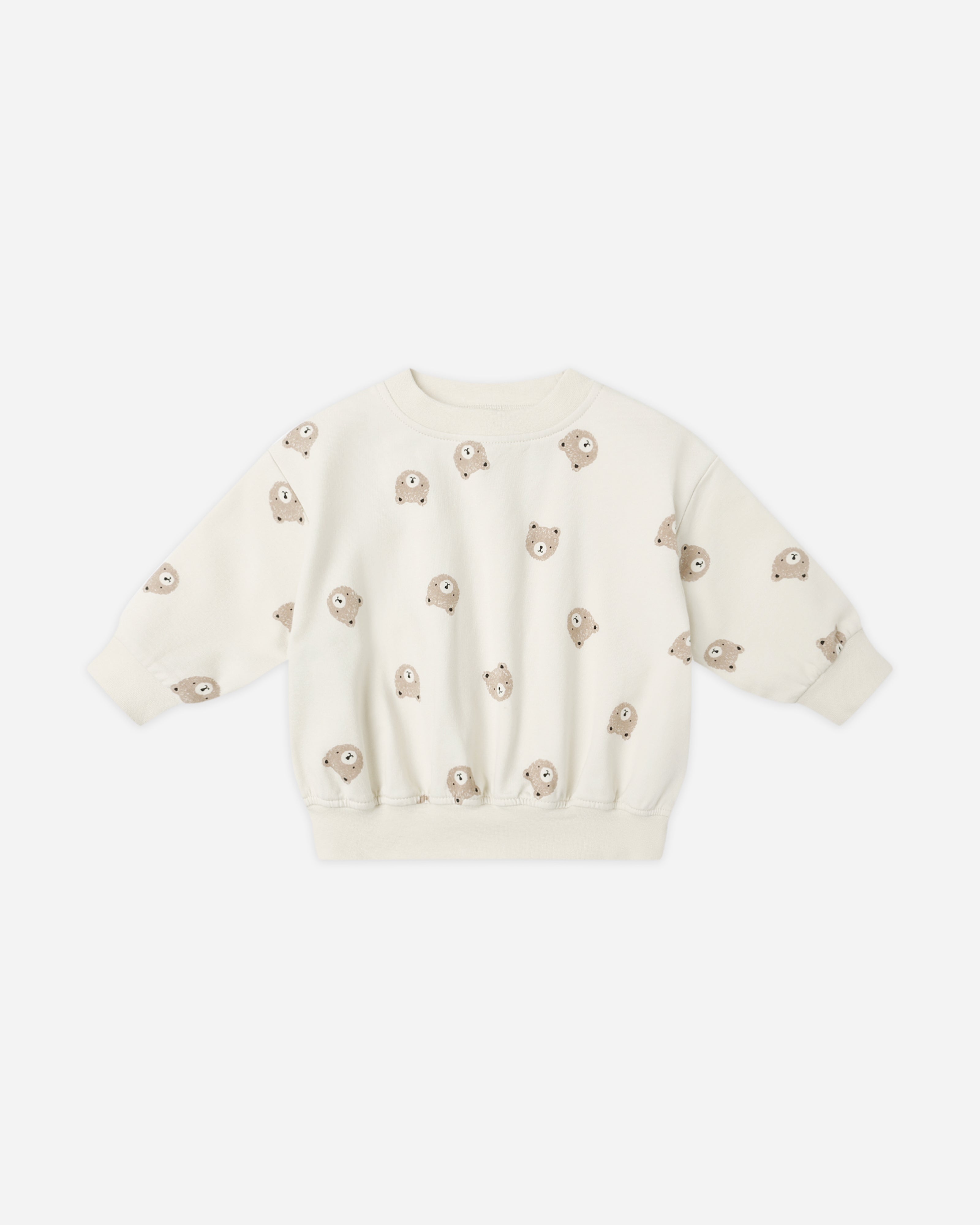 Sweat-shirt décontracté || Ours brun