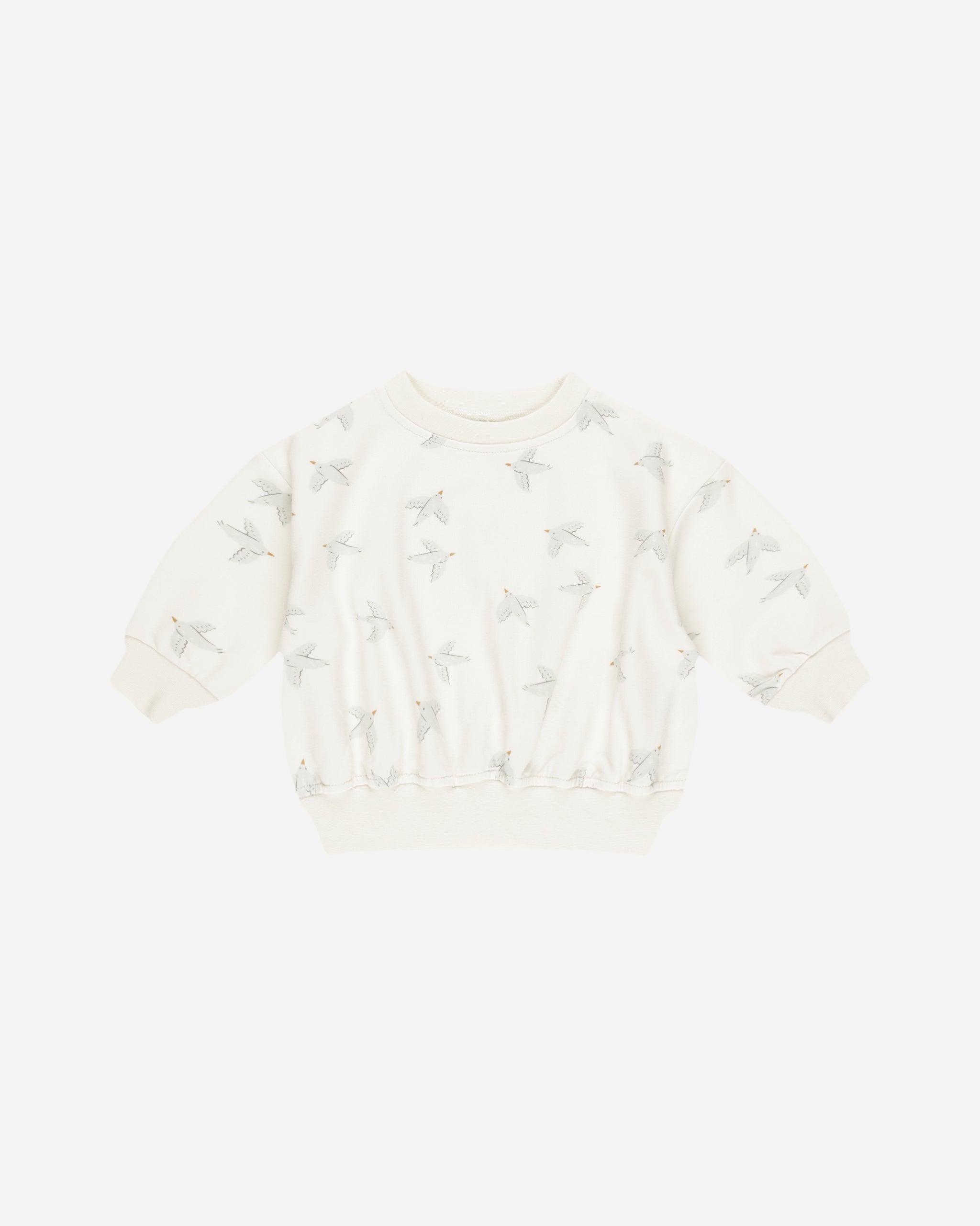 -Relaxed Sweatshirt || Birds-