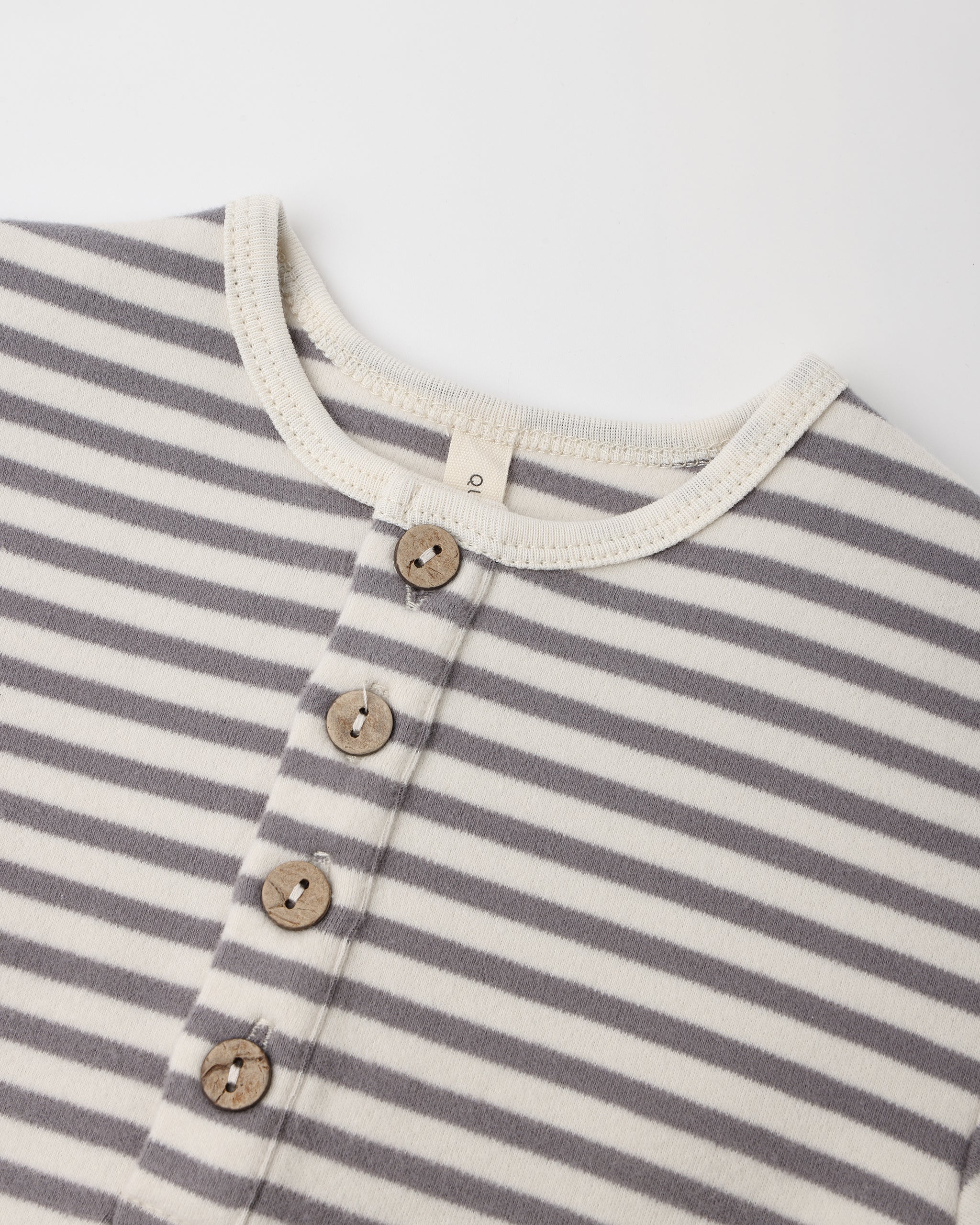 Relaxed Jumpsuit Slate Stripe - Rylee + Cru | Kids Clothes | Trendy Baby Clothes | Modern Infant Outfits |