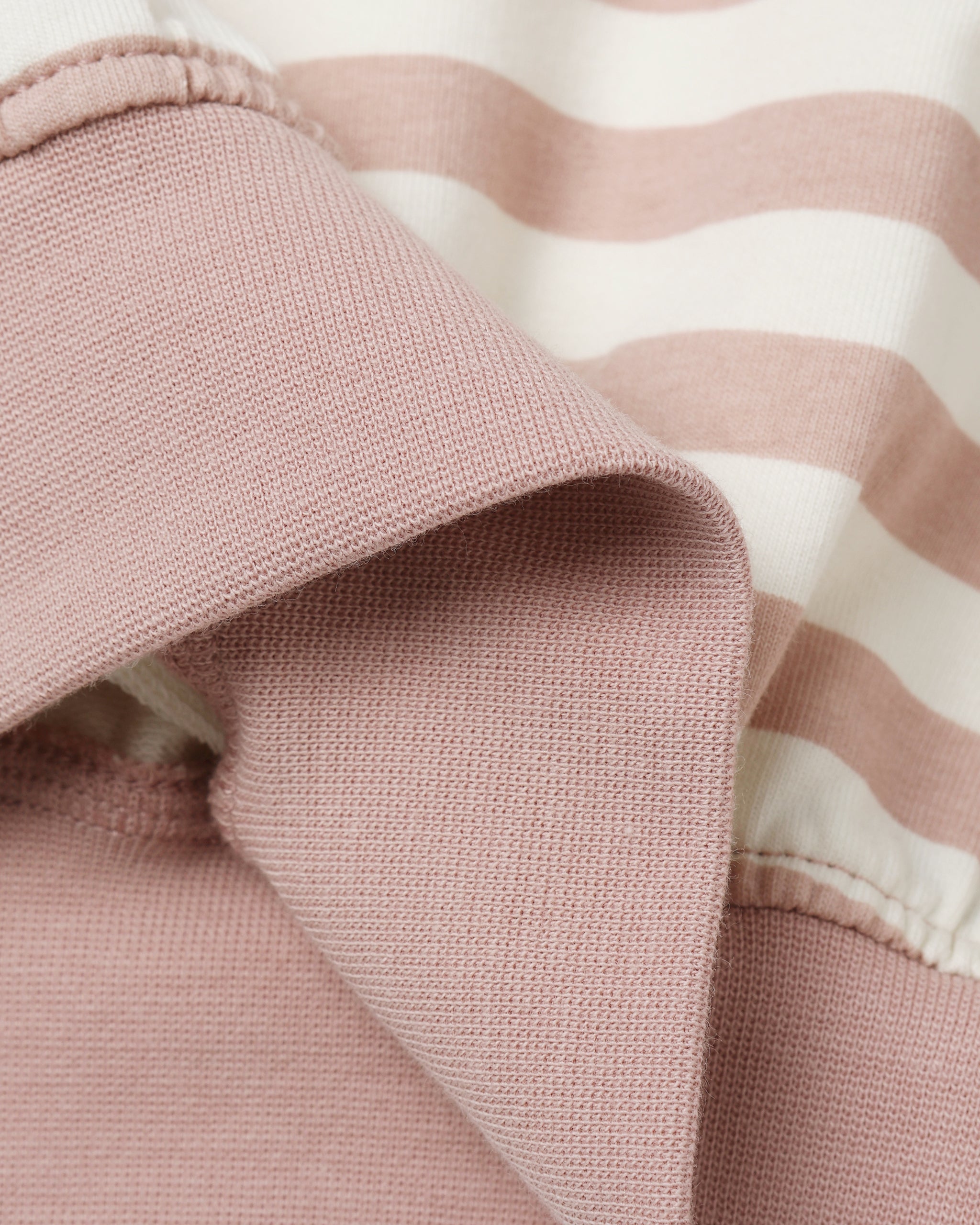 Relaxed Sweatpant || Pink Stripe
