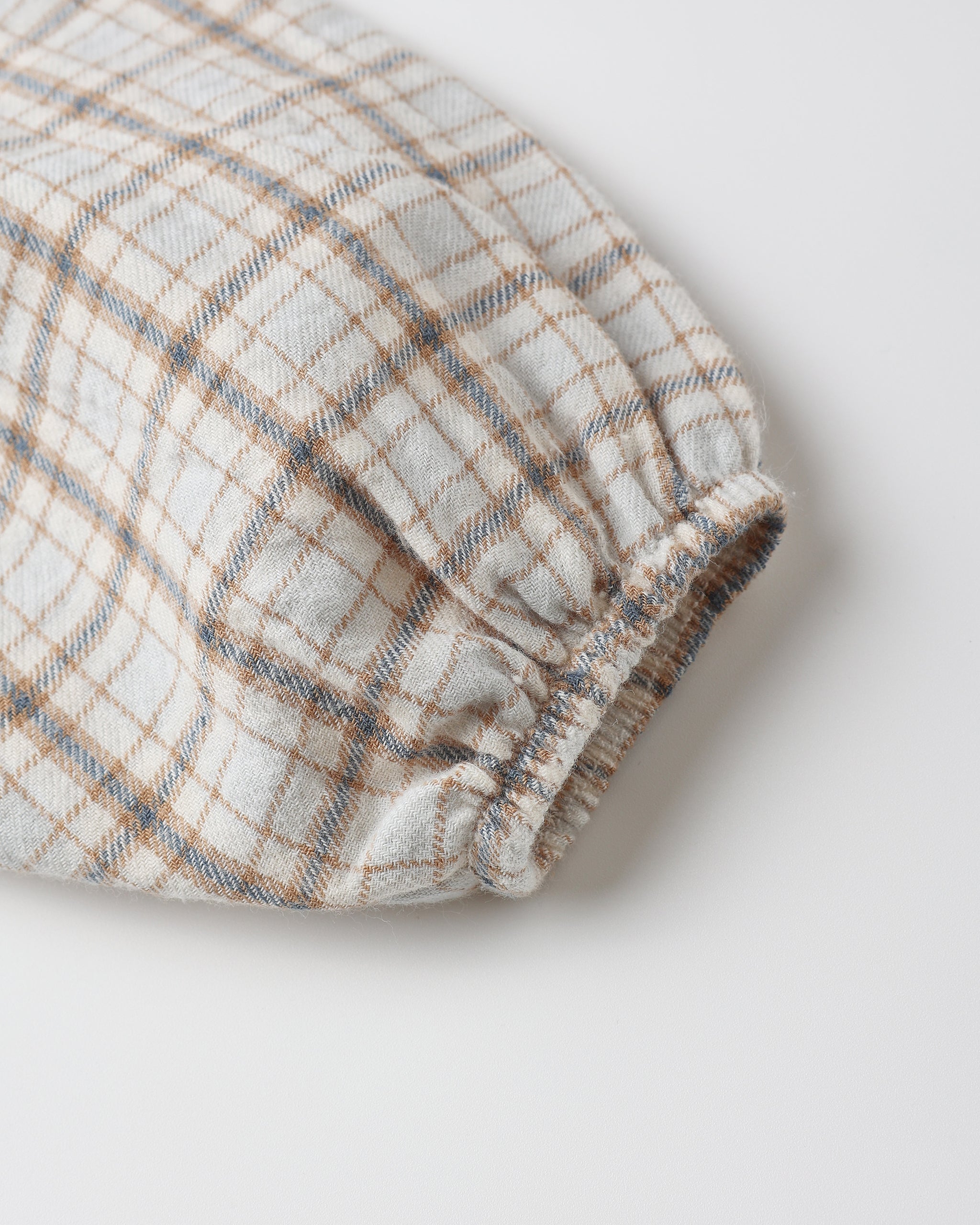 Mia Top + Bloomer Set || Blue Plaid