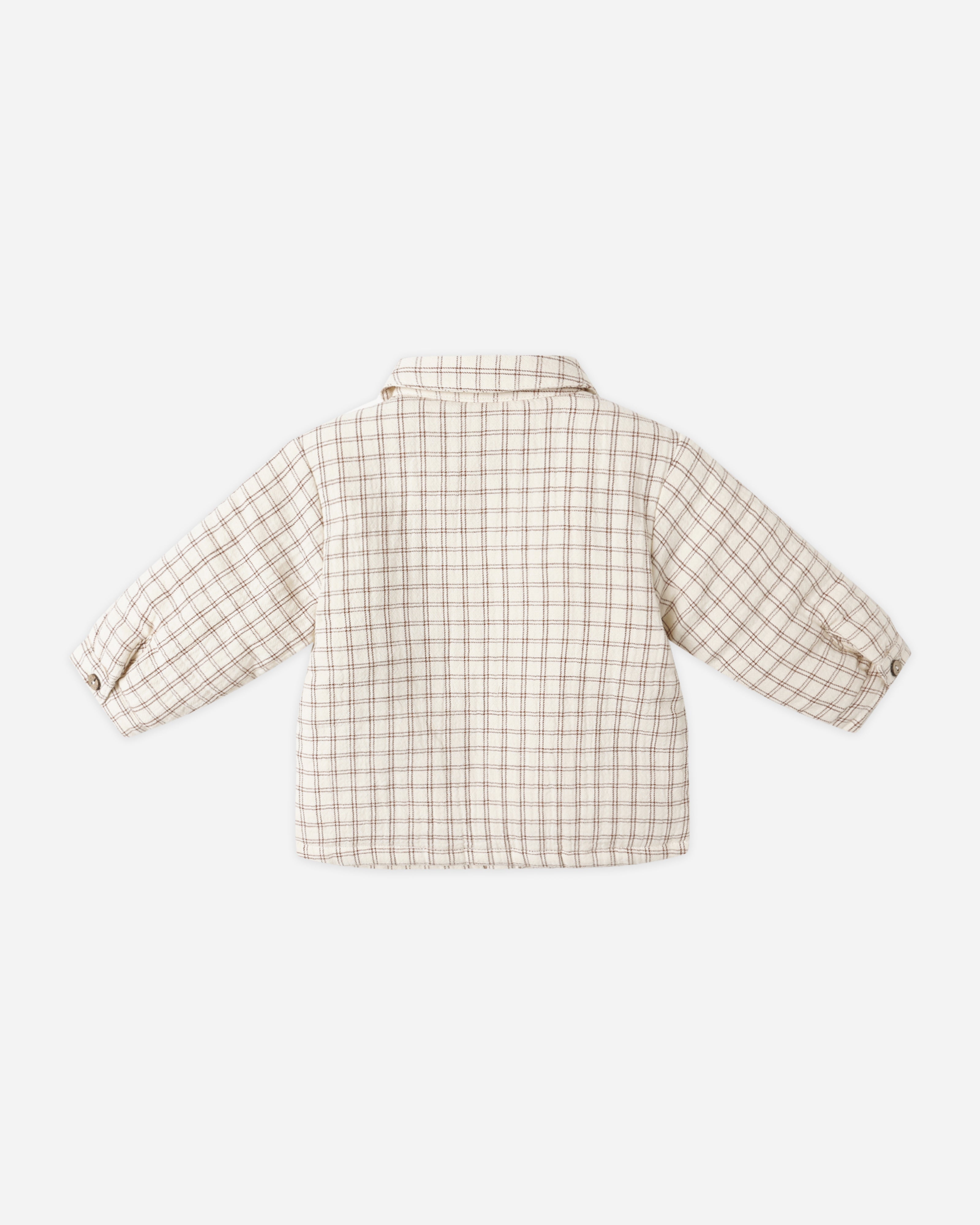 Veste Ford || Motif à carreaux en cèdre