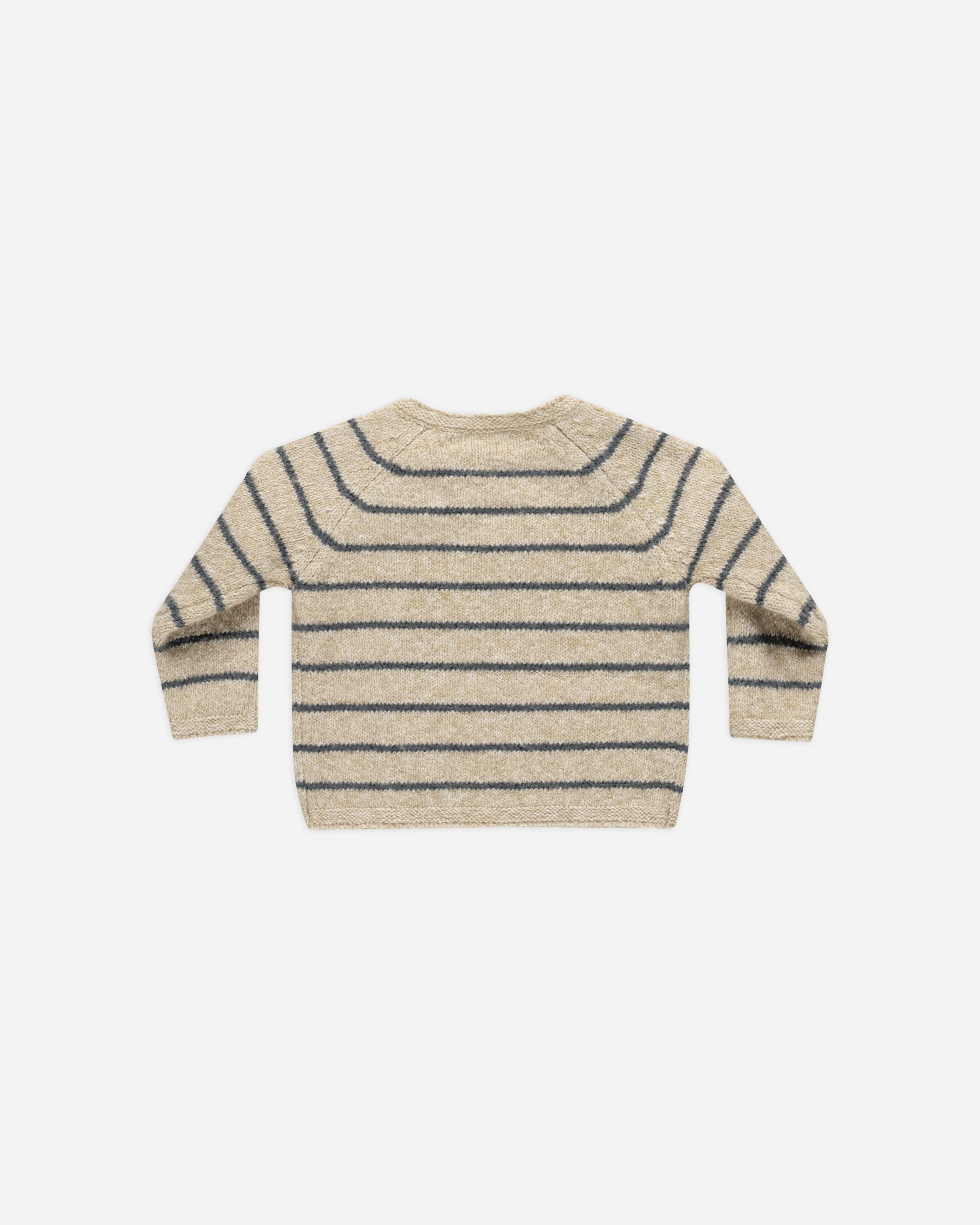 Ace Knit Sweater || Indigo Stripe