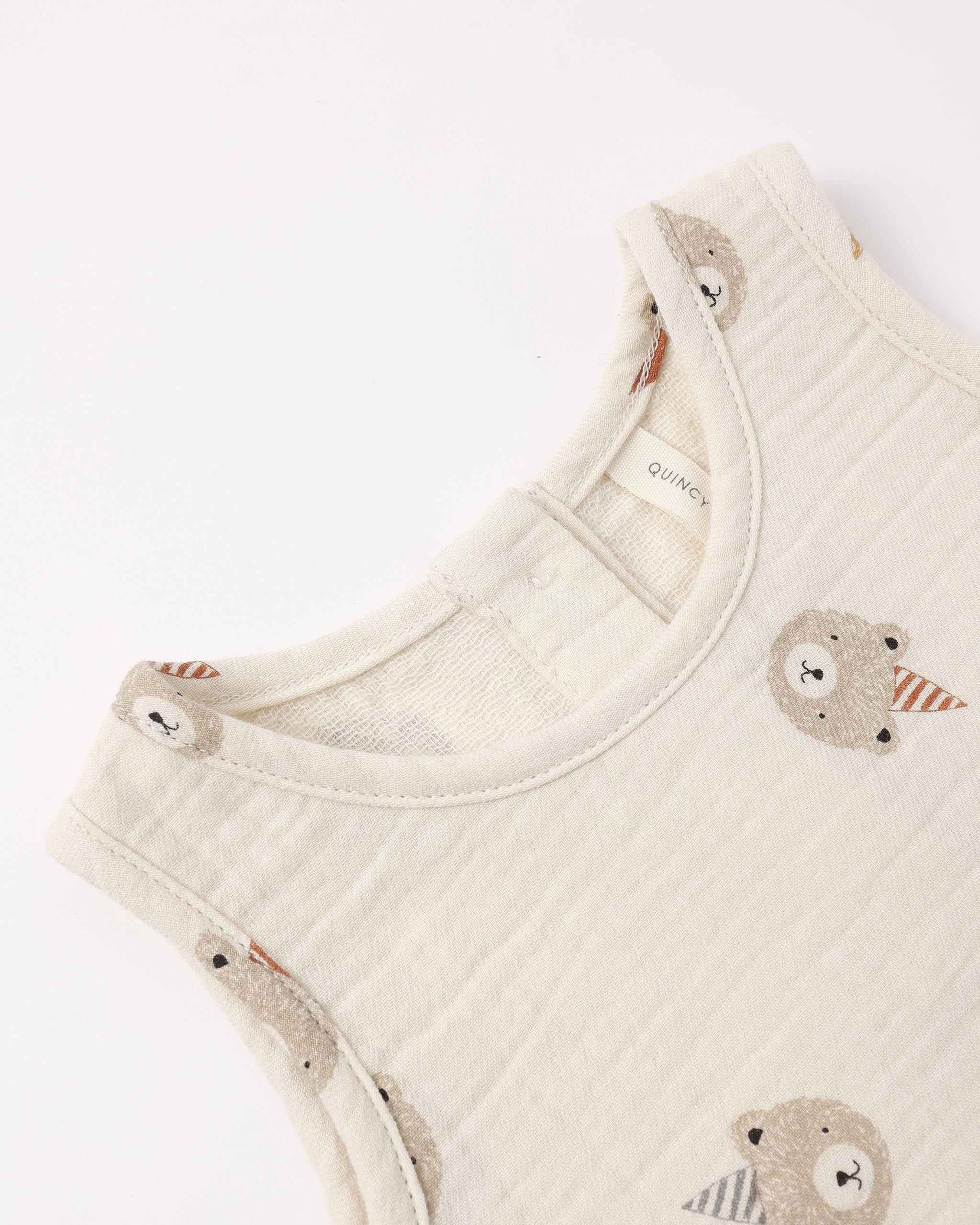 Woven Tank Set Party Bears - Rylee + Cru | Kids Clothes | Trendy Baby Clothes | Modern Infant Outfits |