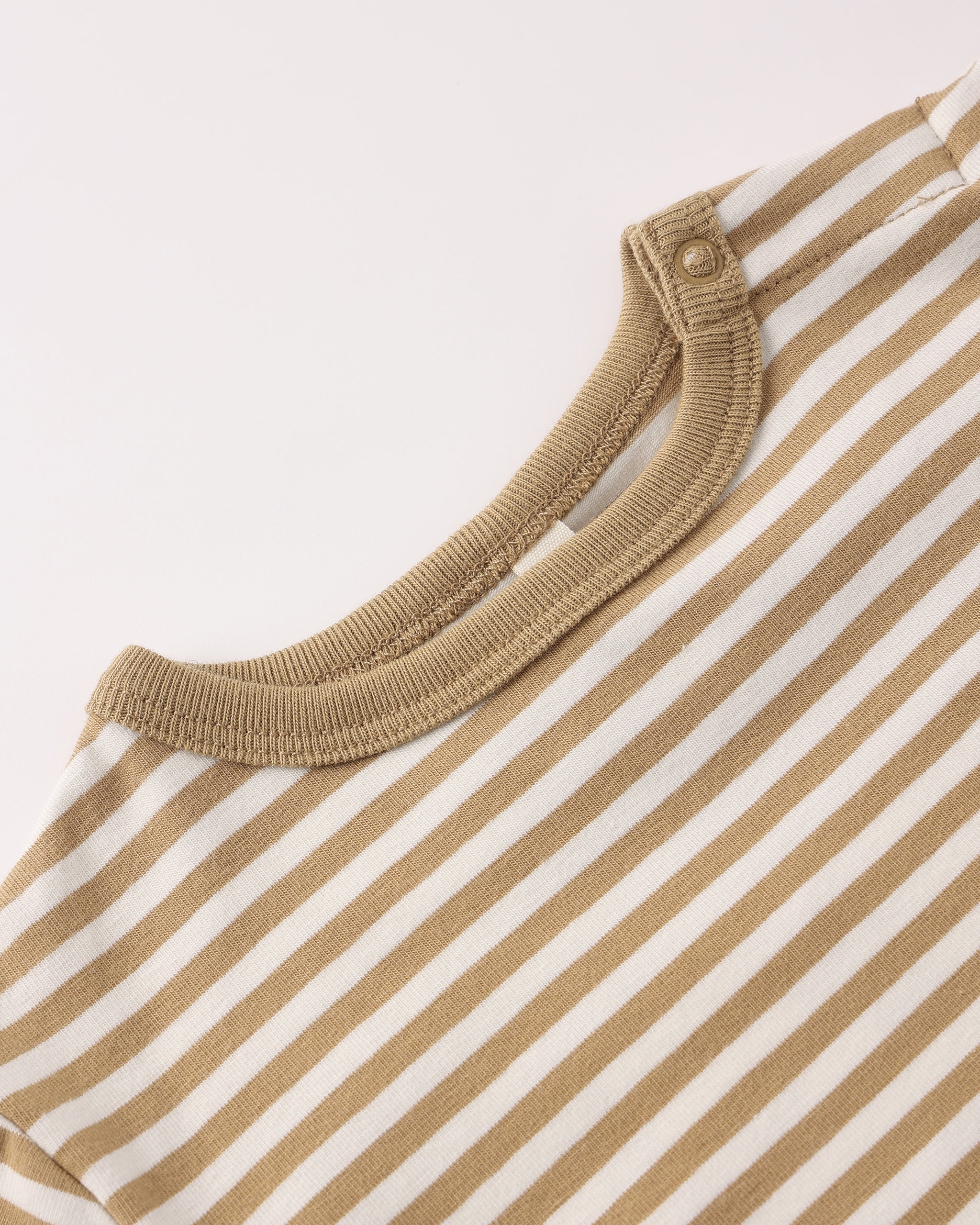Boxy Pocket Tee + Short Set Honey Stripe - Rylee + Cru | Kids Clothes | Trendy Baby Clothes | Modern Infant Outfits |