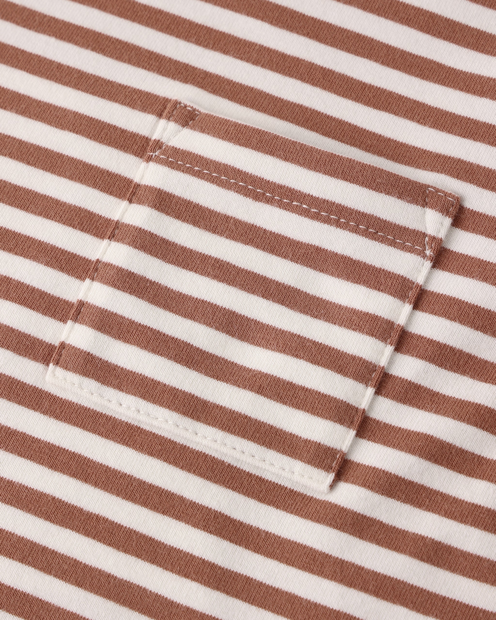 Boxy Pocket Tee + Short Set Poppy Stripe - Rylee + Cru | Kids Clothes | Trendy Baby Clothes | Modern Infant Outfits |