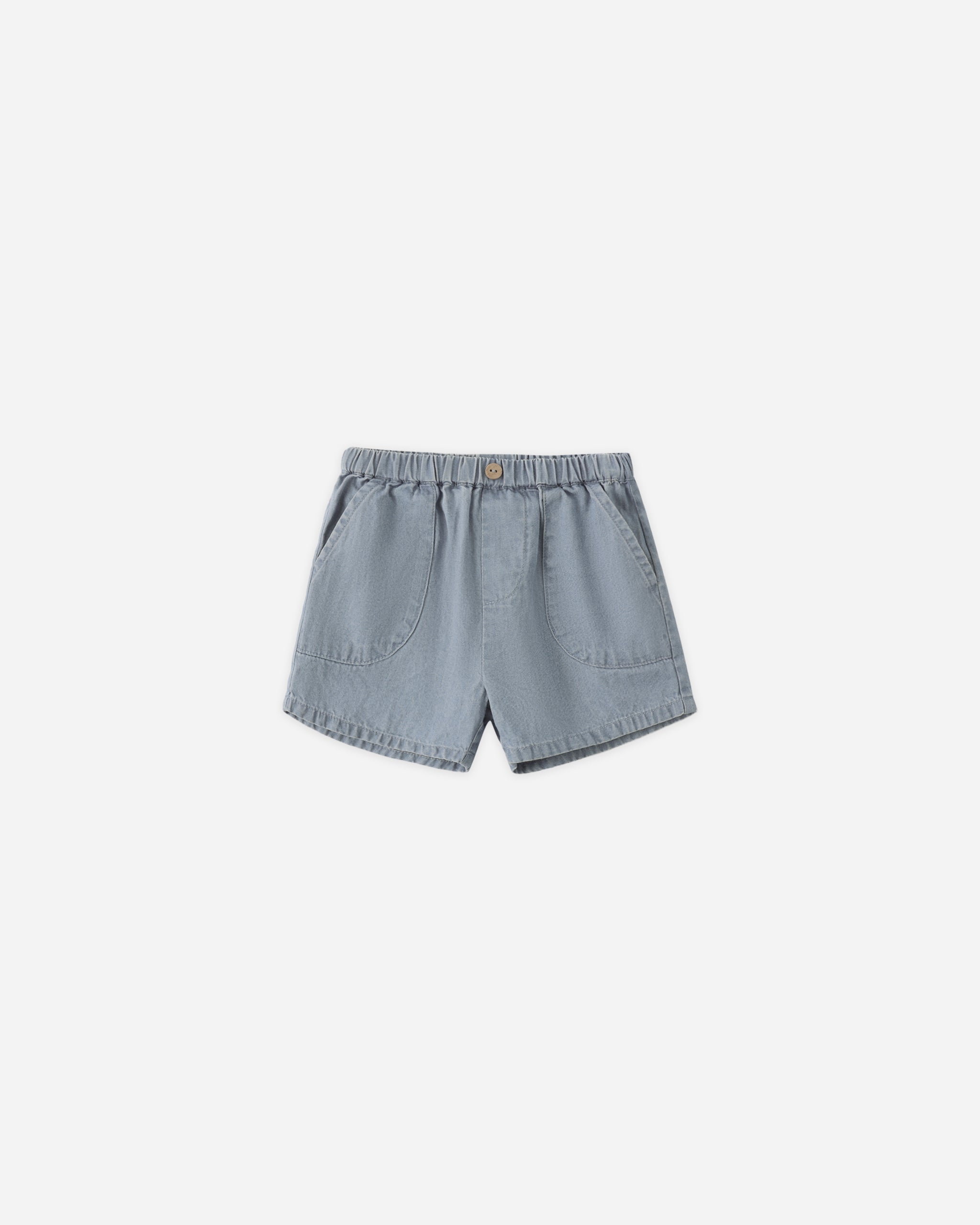 Utility Short Chambray - Rylee + Cru | Kids Clothes | Trendy Baby Clothes | Modern Infant Outfits |