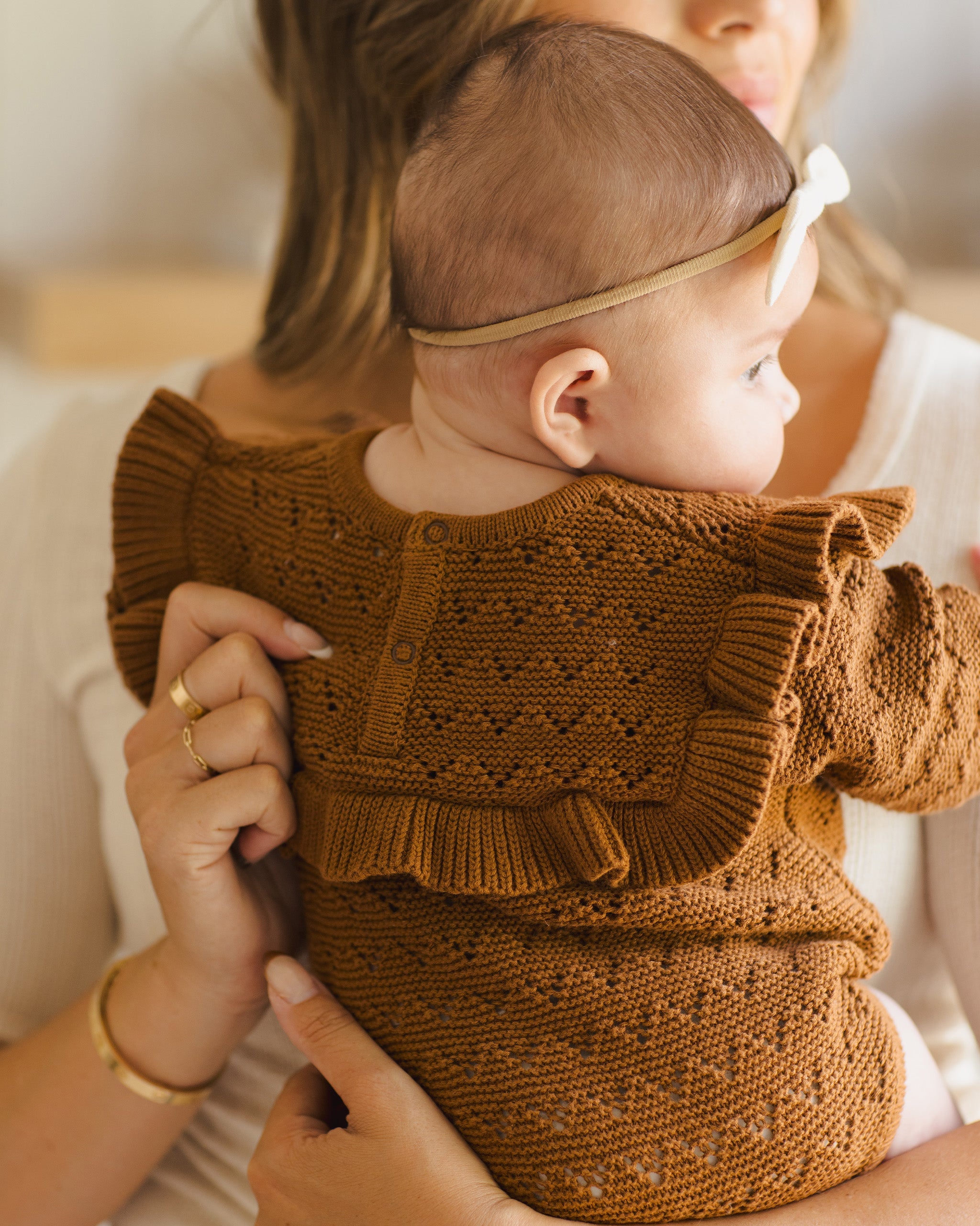Little Knot Headband || * Ivory*