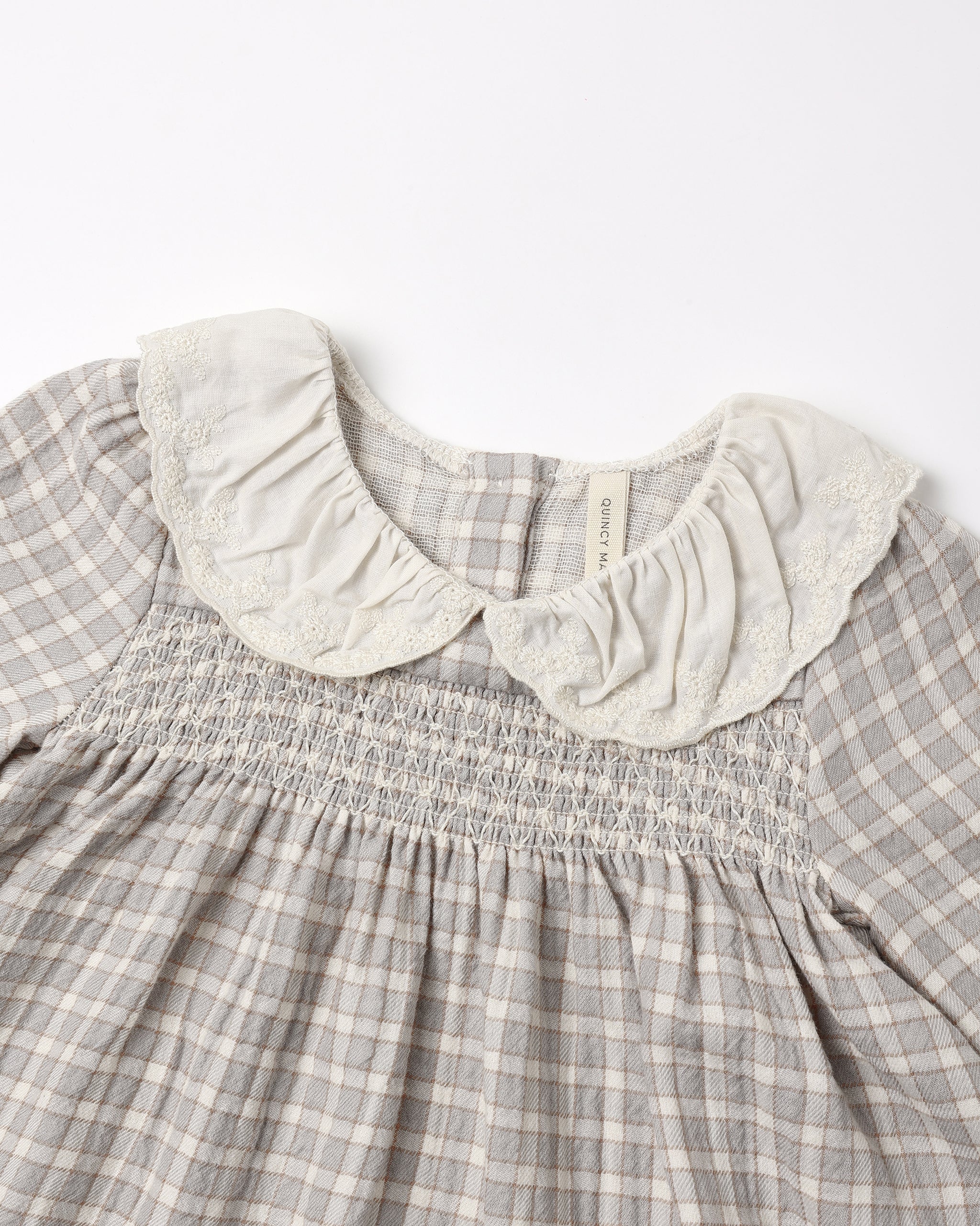 Callie Dress Blue Gingham - Rylee + Cru | Kids Clothes | Trendy Baby Clothes | Modern Infant Outfits |