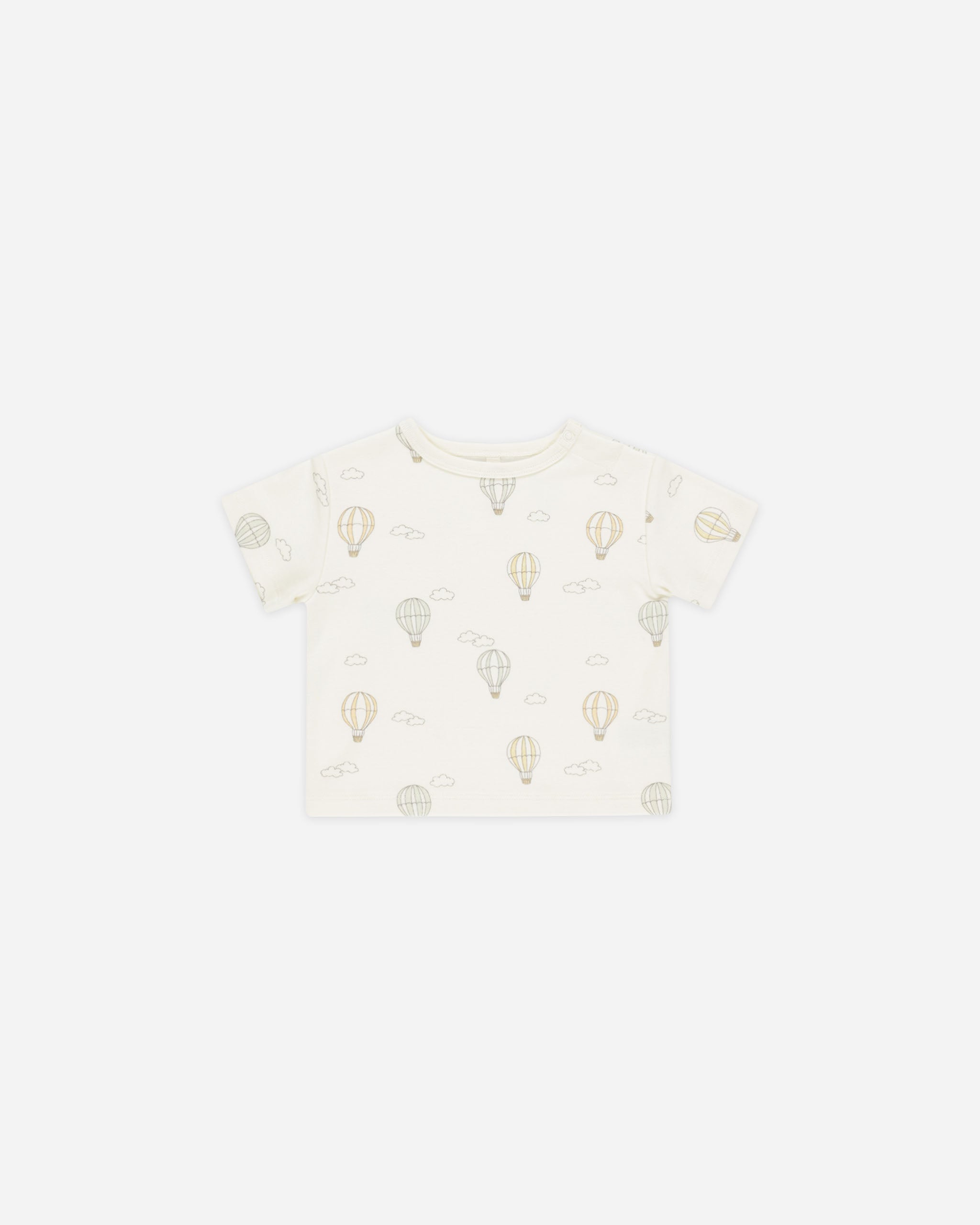 -Boxy Tee || Hot Air Balloons-