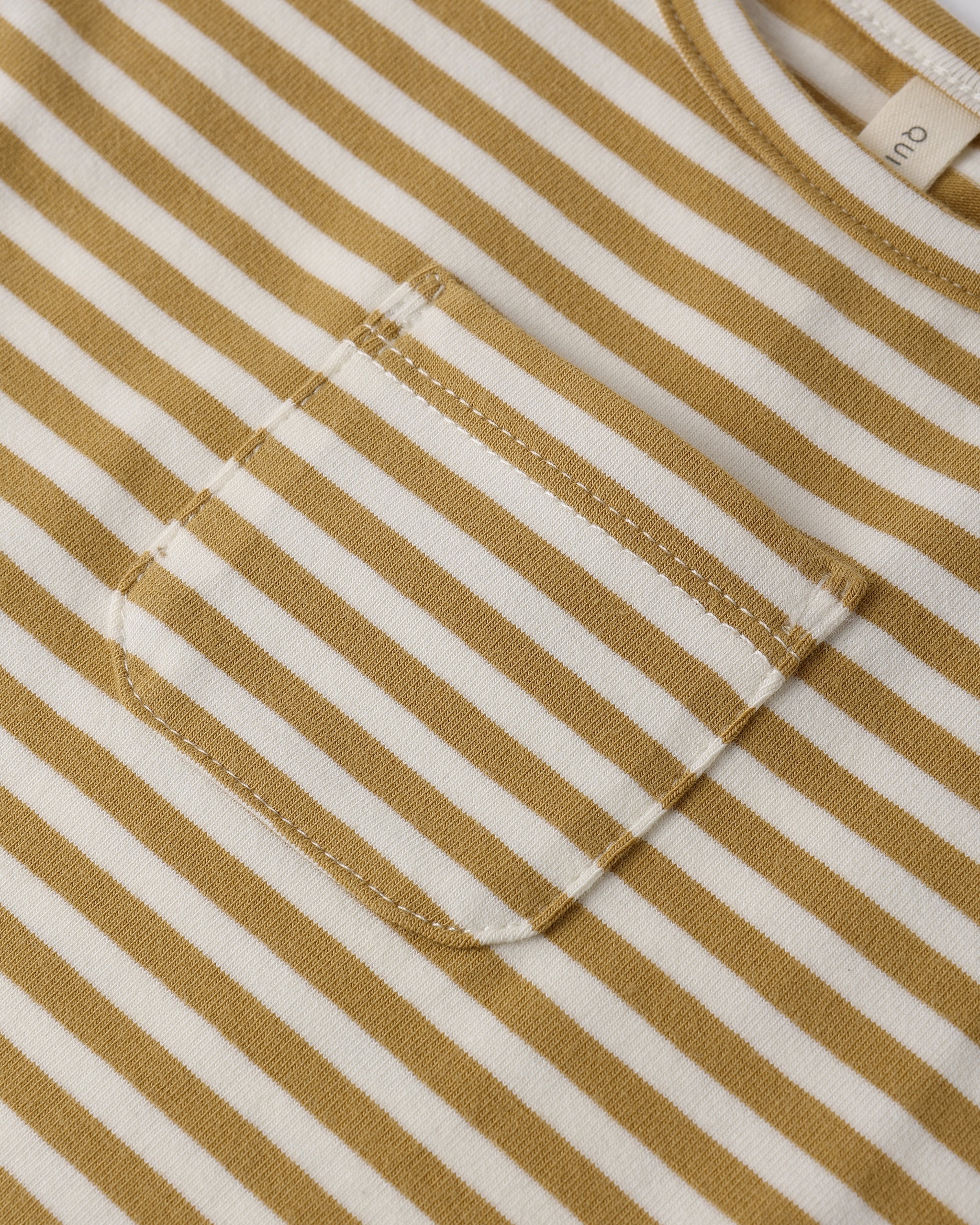 Sleeveless One-Piece Honey Stripe - Rylee + Cru | Kids Clothes | Trendy Baby Clothes | Modern Infant Outfits |