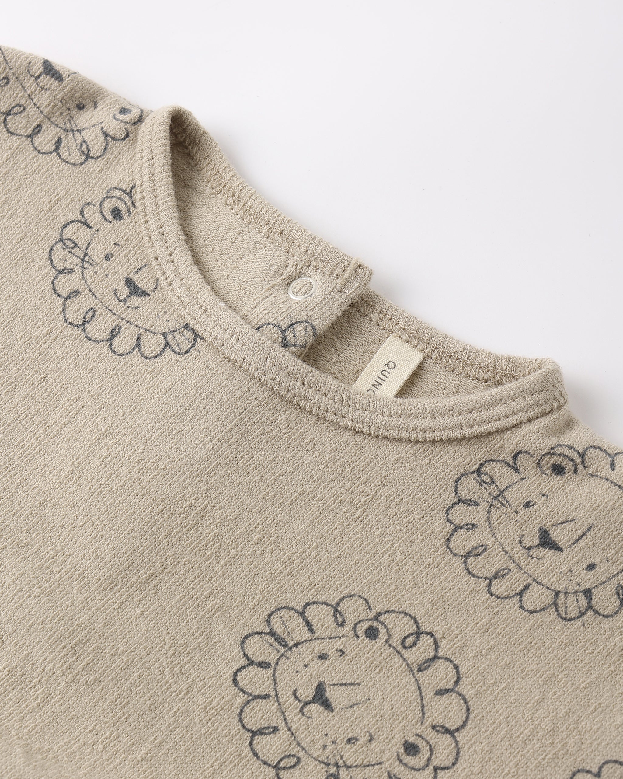 Relaxed Short Sleeve Bubble Romper Lion - Rylee + Cru | Kids Clothes | Trendy Baby Clothes | Modern Infant Outfits |