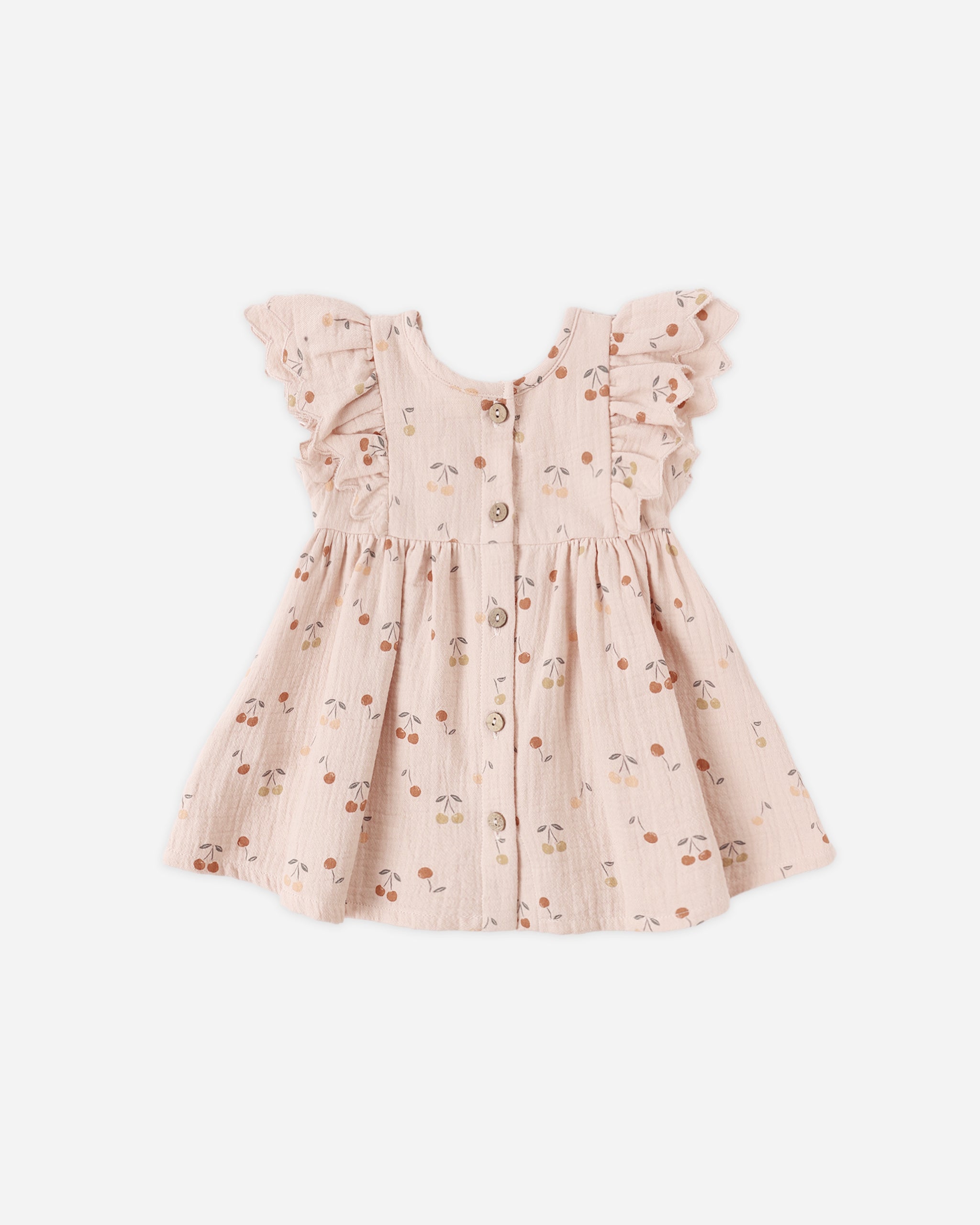 Alina Dress Cherries - Rylee + Cru | Kids Clothes | Trendy Baby Clothes | Modern Infant Outfits |
