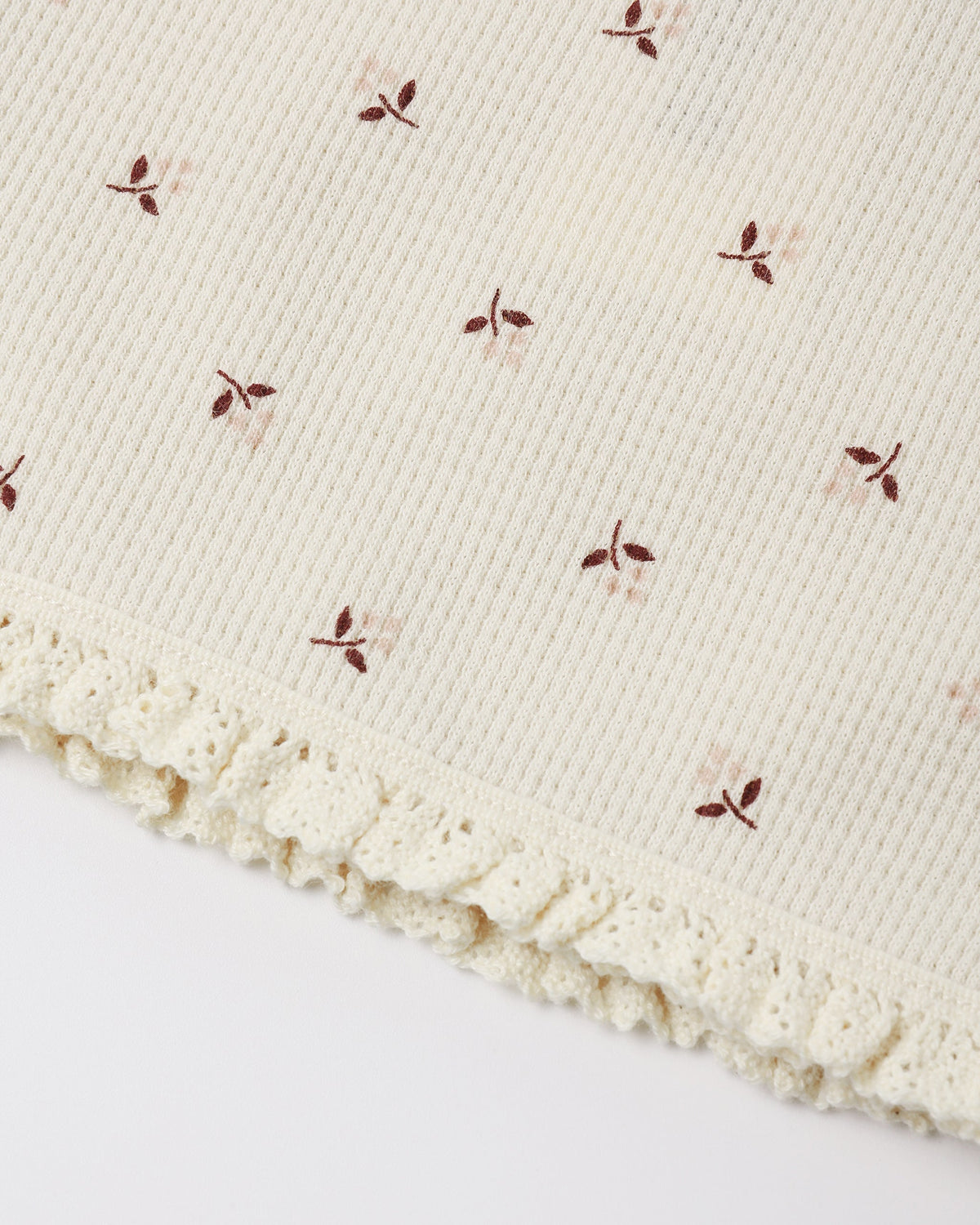 Ensemble de sortie de maternité, motif automnal