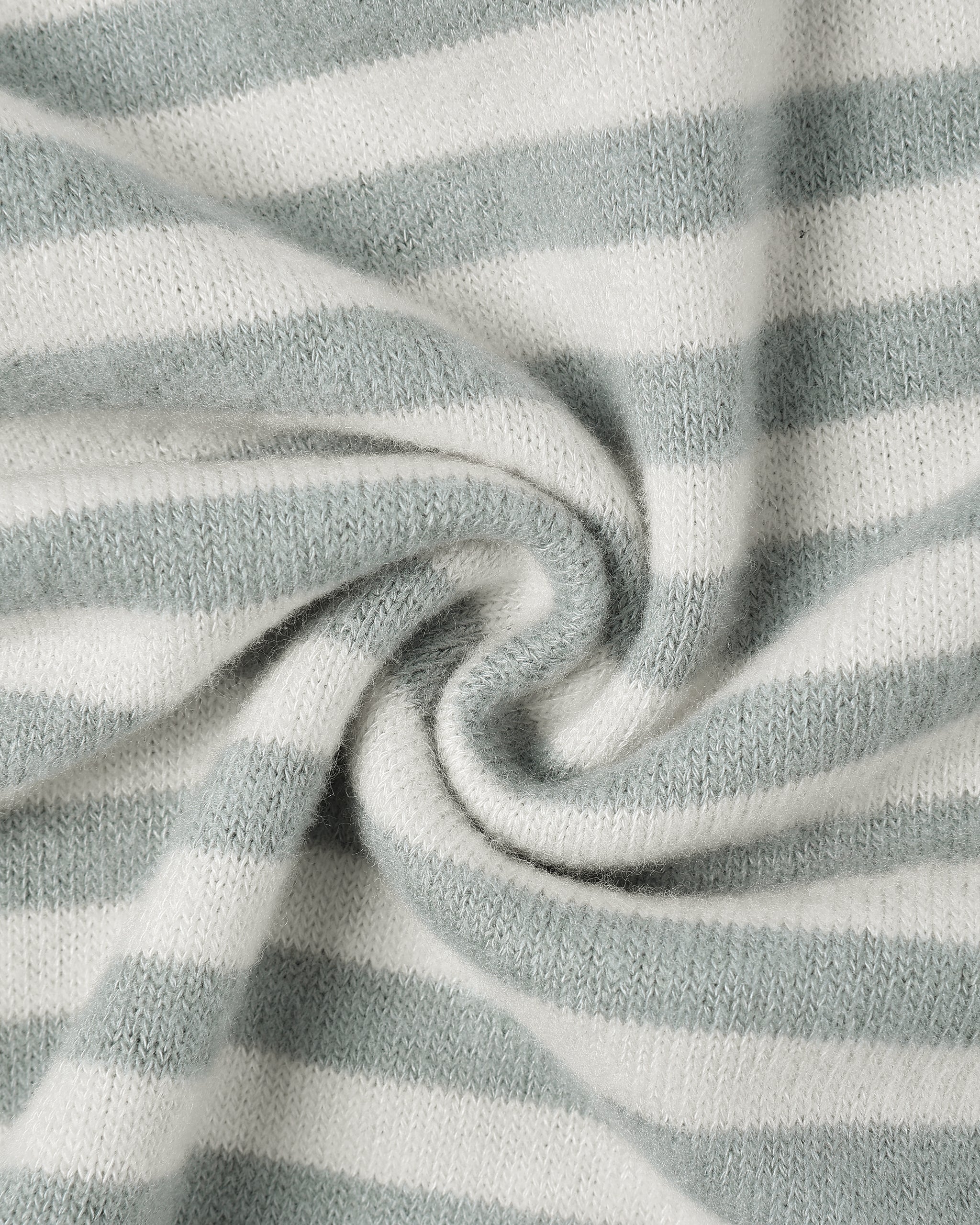 Ensemble douillet || Rayures bleues