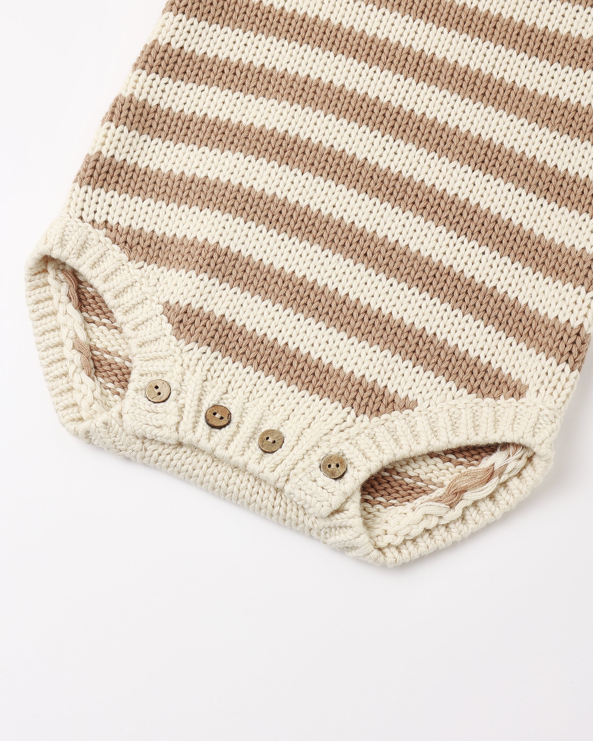 Rex Romper Almond Stripe - Rylee + Cru | Kids Clothes | Trendy Baby Clothes | Modern Infant Outfits |