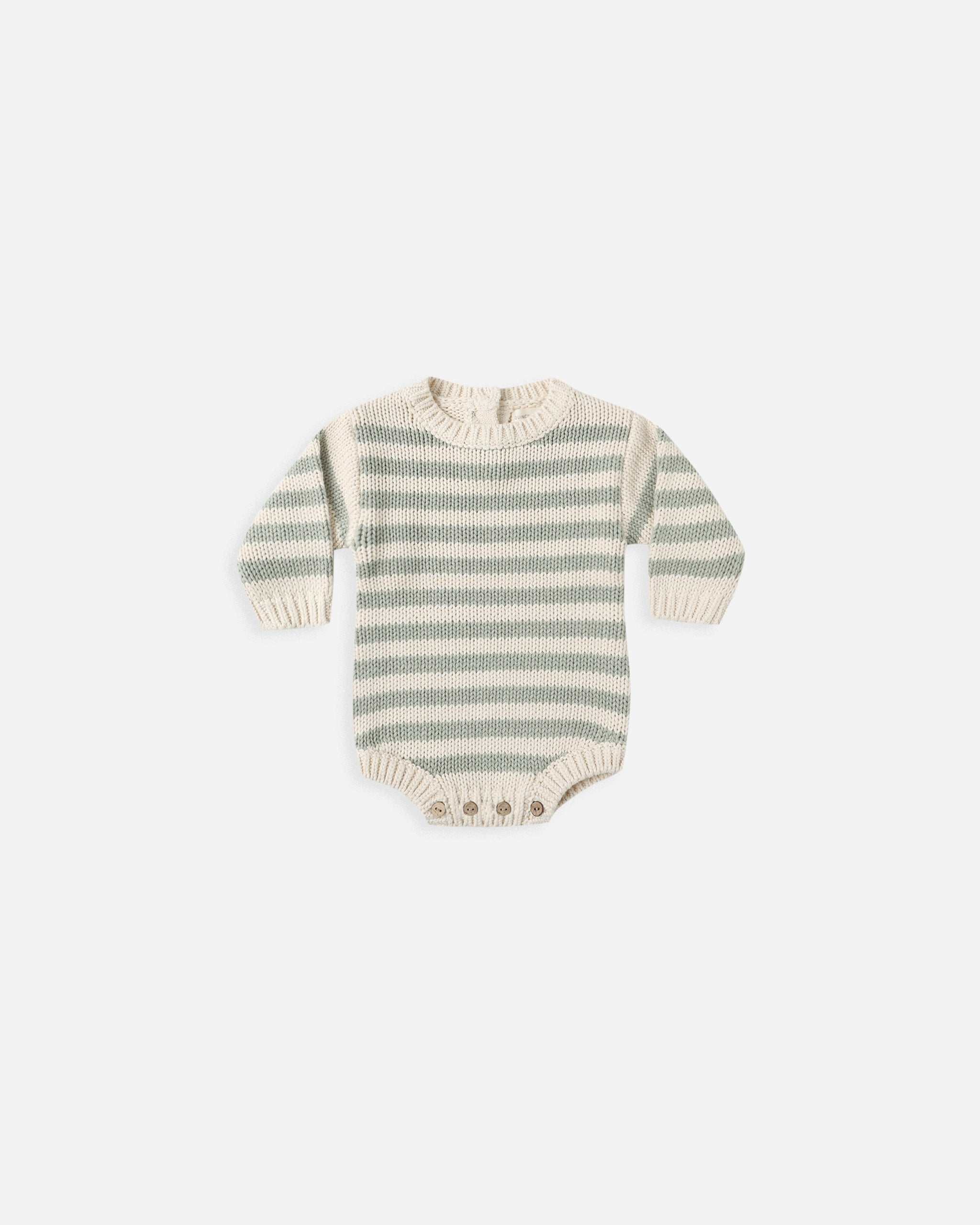 Rex Romper || Fern Stripe