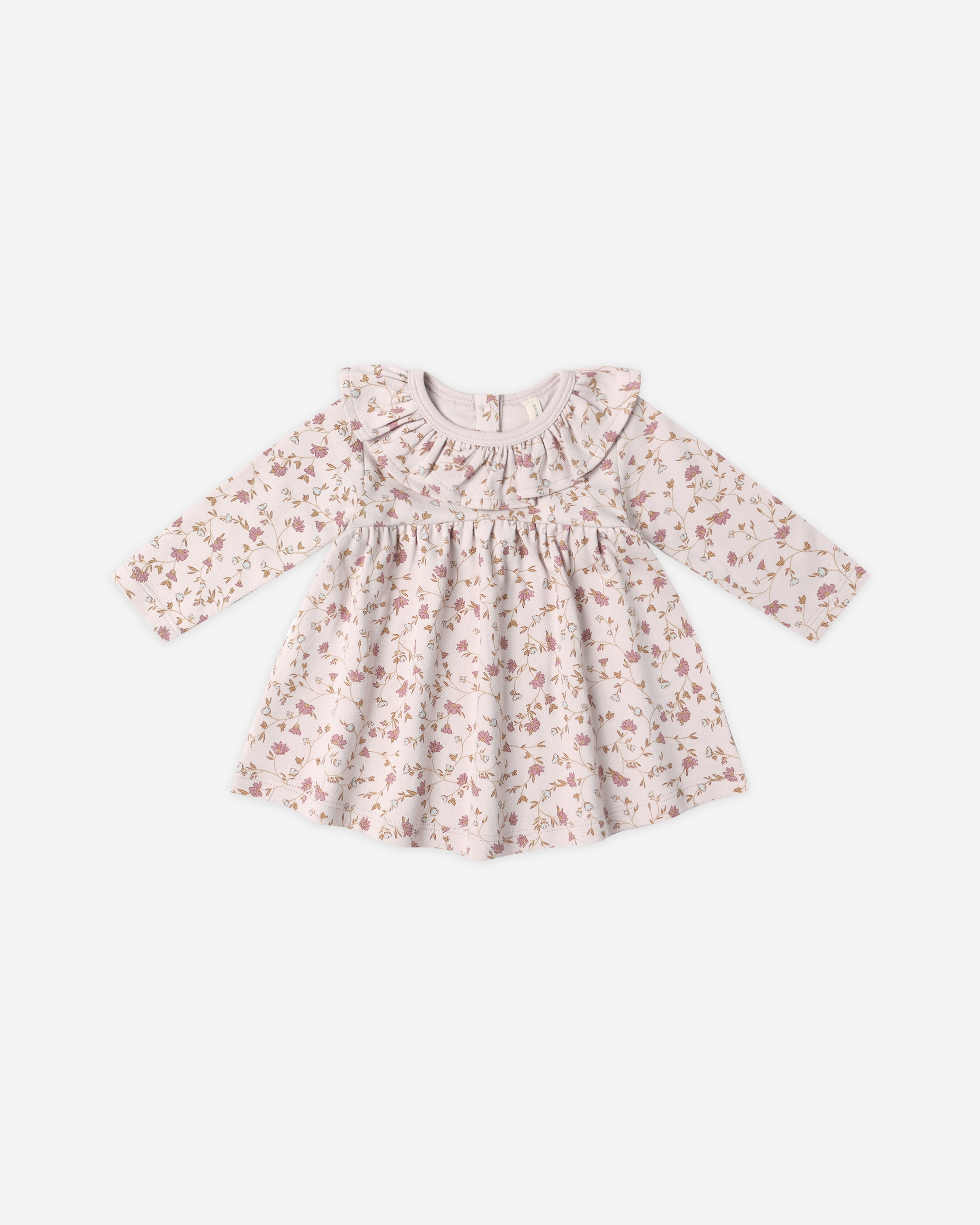Ruffle Collar Jersey Dress || Garden