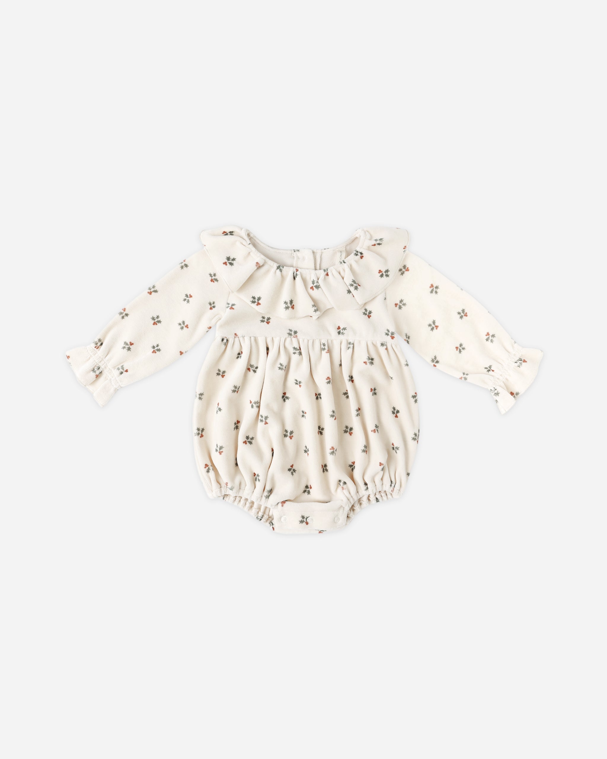 Wendy Romper || Holly Berry