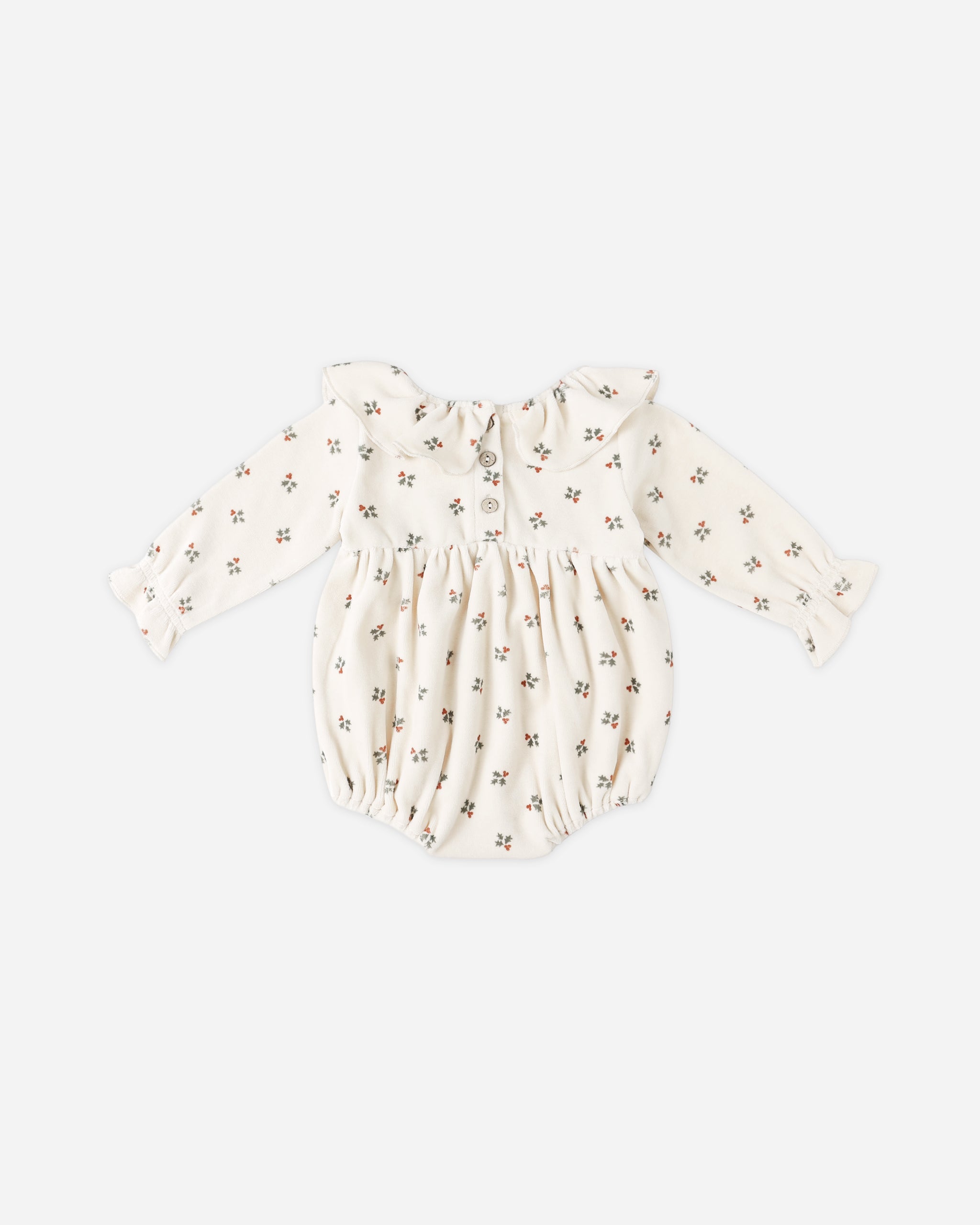 Wendy Romper || Holly Berry