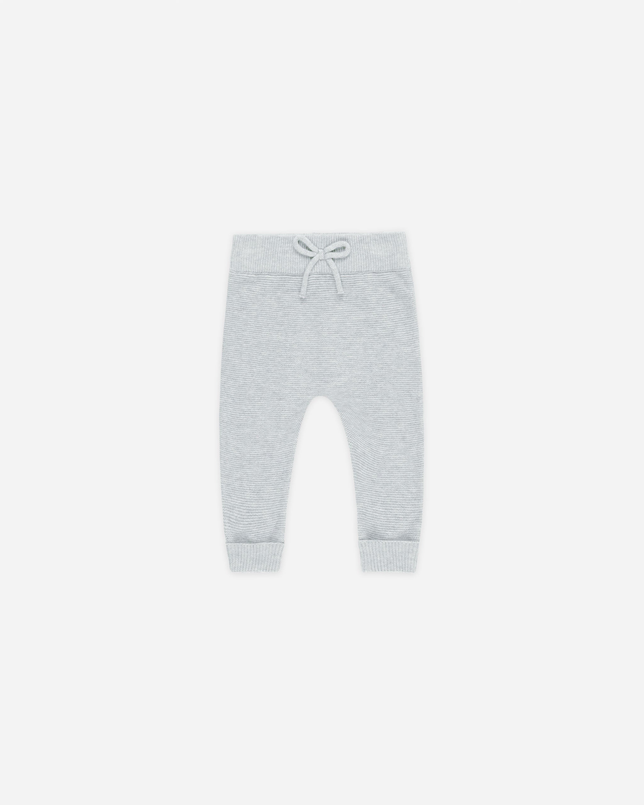 Knit Pant || Heathered Dusty Blue - Rylee + Cru | Kids Clothes | Trendy Baby Clothes | Modern Infant Outfits |