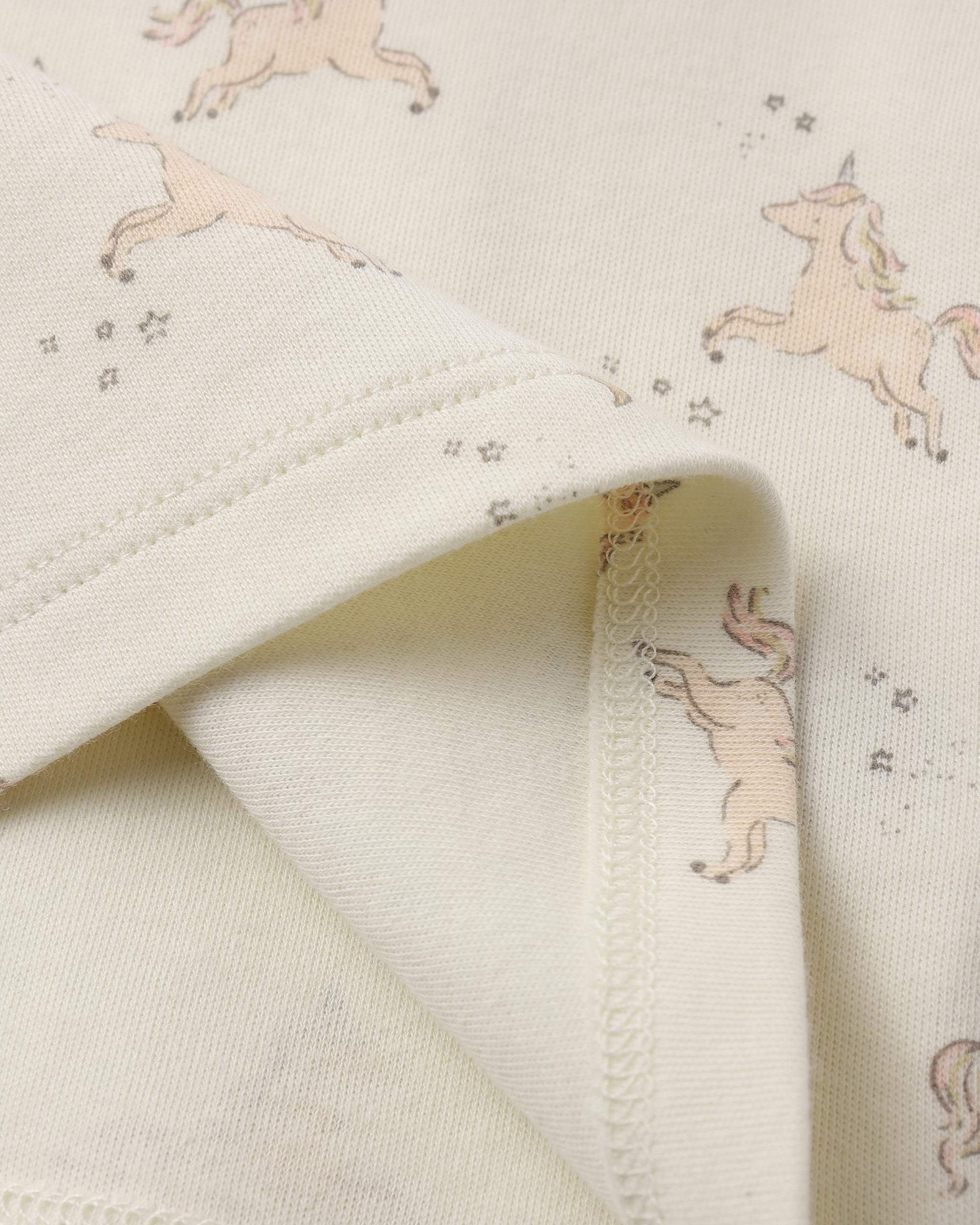 Jersey Pajama Set Unicorns - Rylee + Cru | Kids Clothes | Trendy Baby Clothes | Modern Infant Outfits |