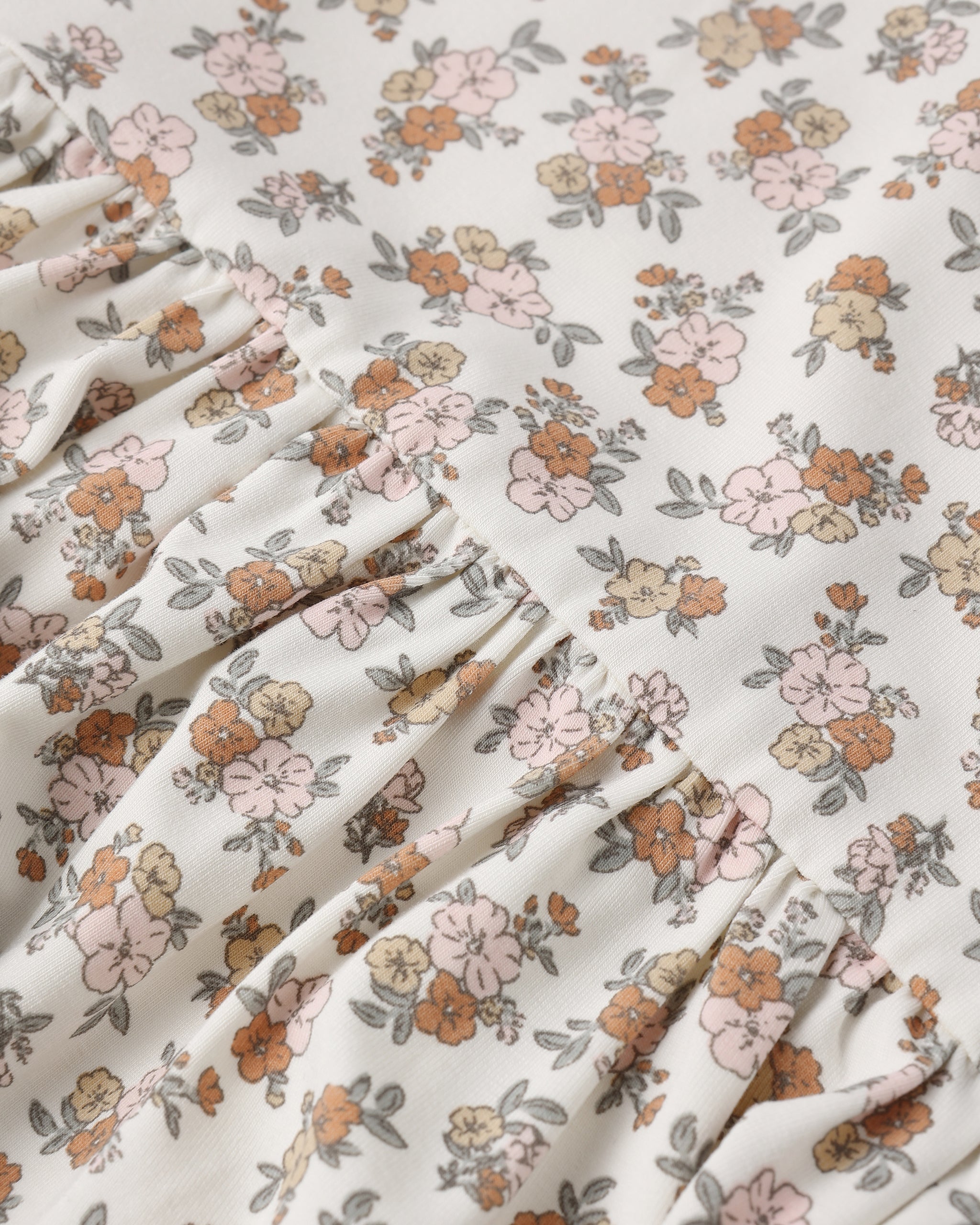 Bamboo Babydoll Dress Wildflower - Rylee + Cru | Kids Clothes | Trendy Baby Clothes | Modern Infant Outfits |