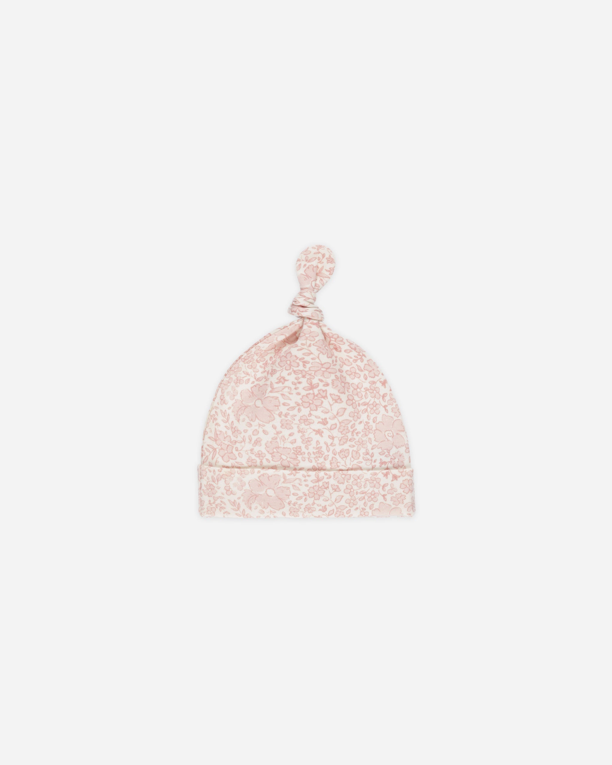 -Knotted Baby Hat || Pink Blossom-