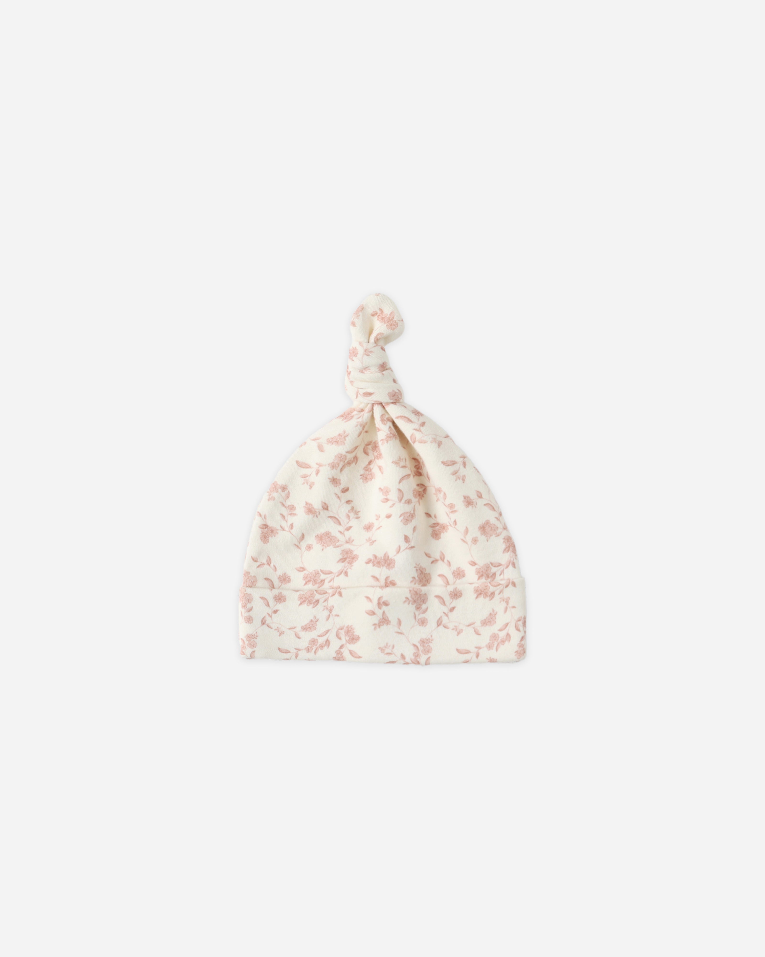 Bonnet noué pour bébé || Jardin à la française