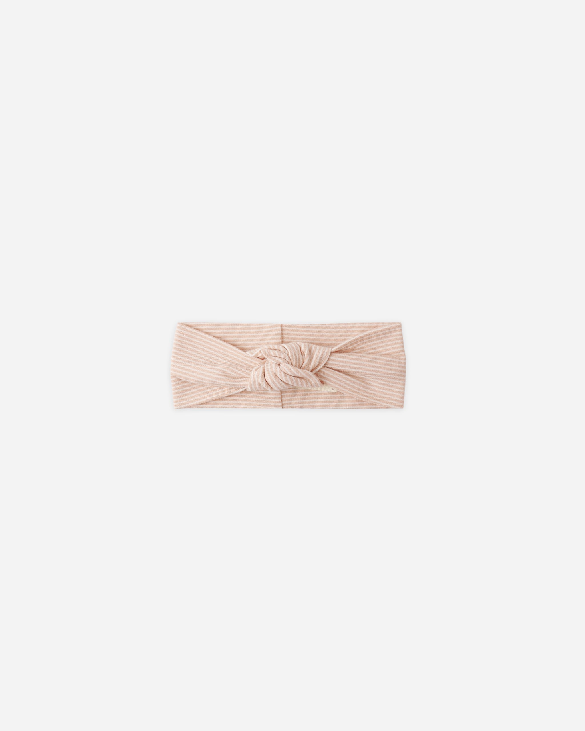 Knotted Headband Melon Micro Stripe - Rylee + Cru | Kids Clothes | Trendy Baby Clothes | Modern Infant Outfits |