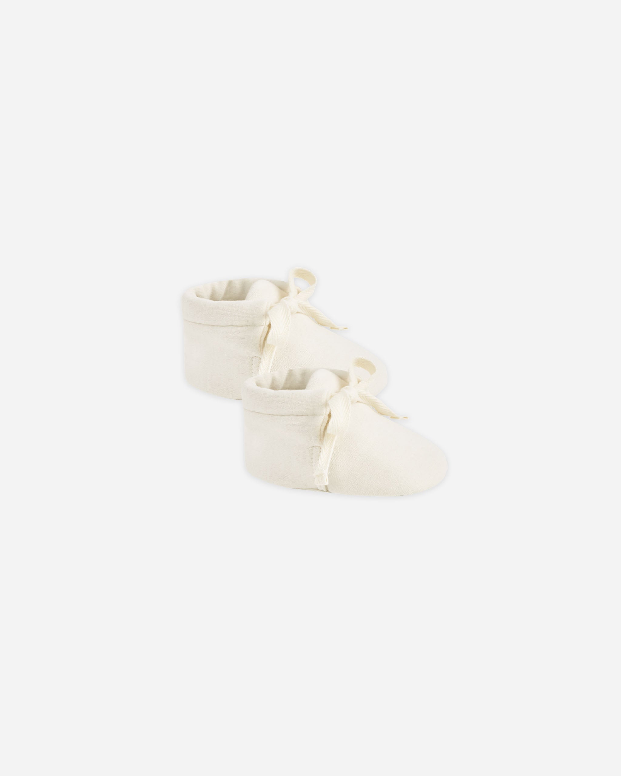 -Baby Booties || Ivory-